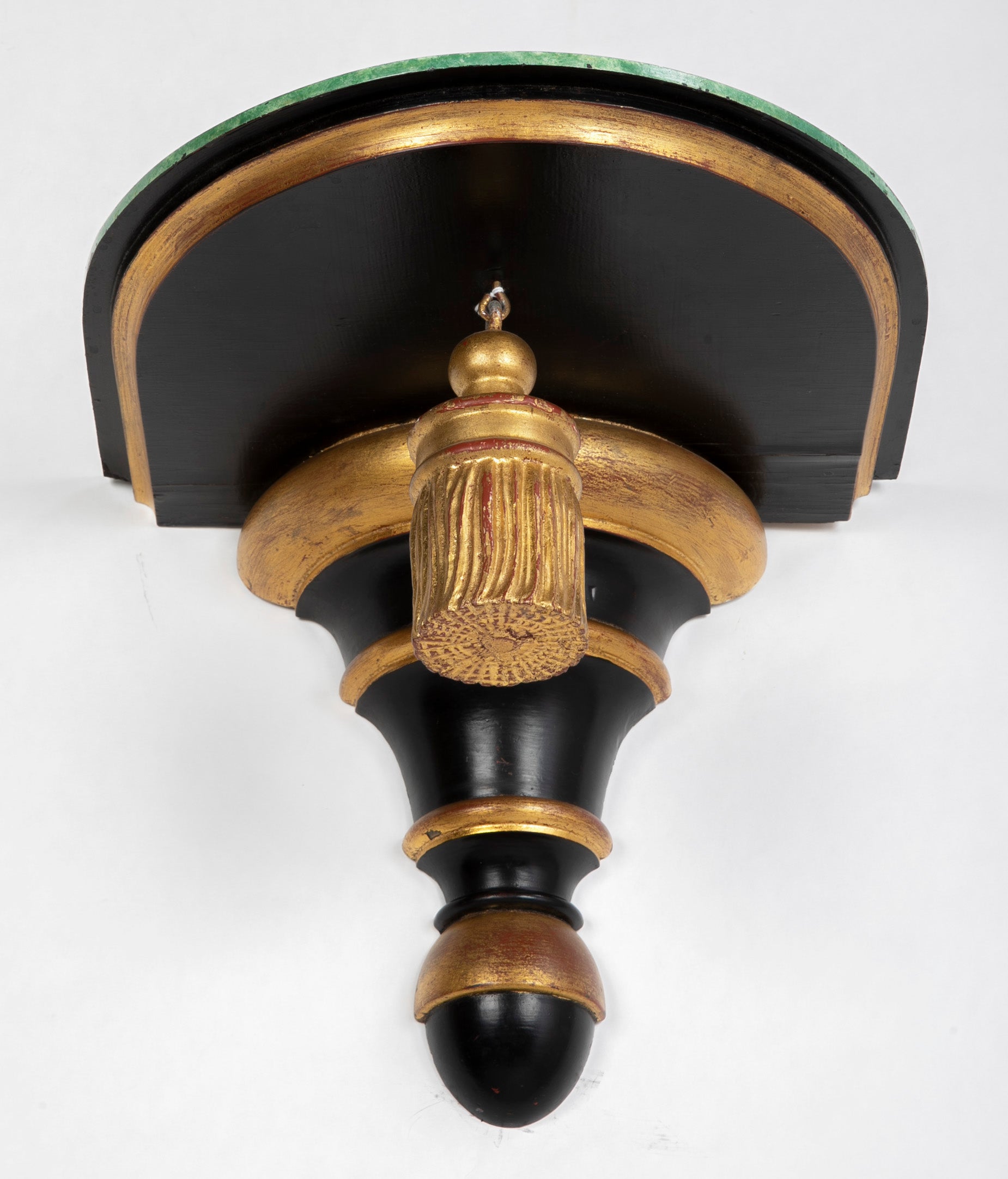 Pair of Regency Painted Wall Brackets