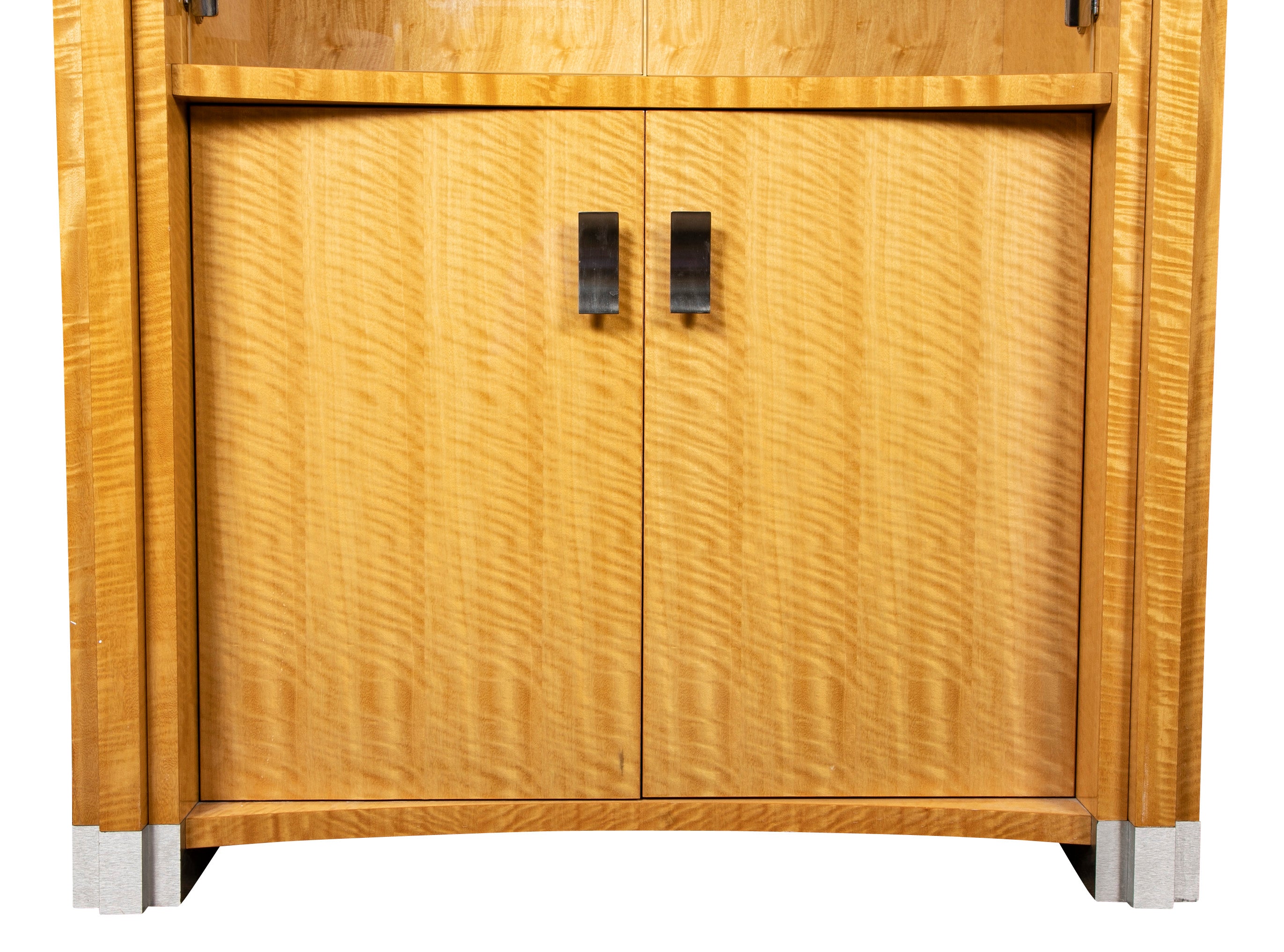 A Burr Satinwood Giorgio Collection Drinks Cabinet