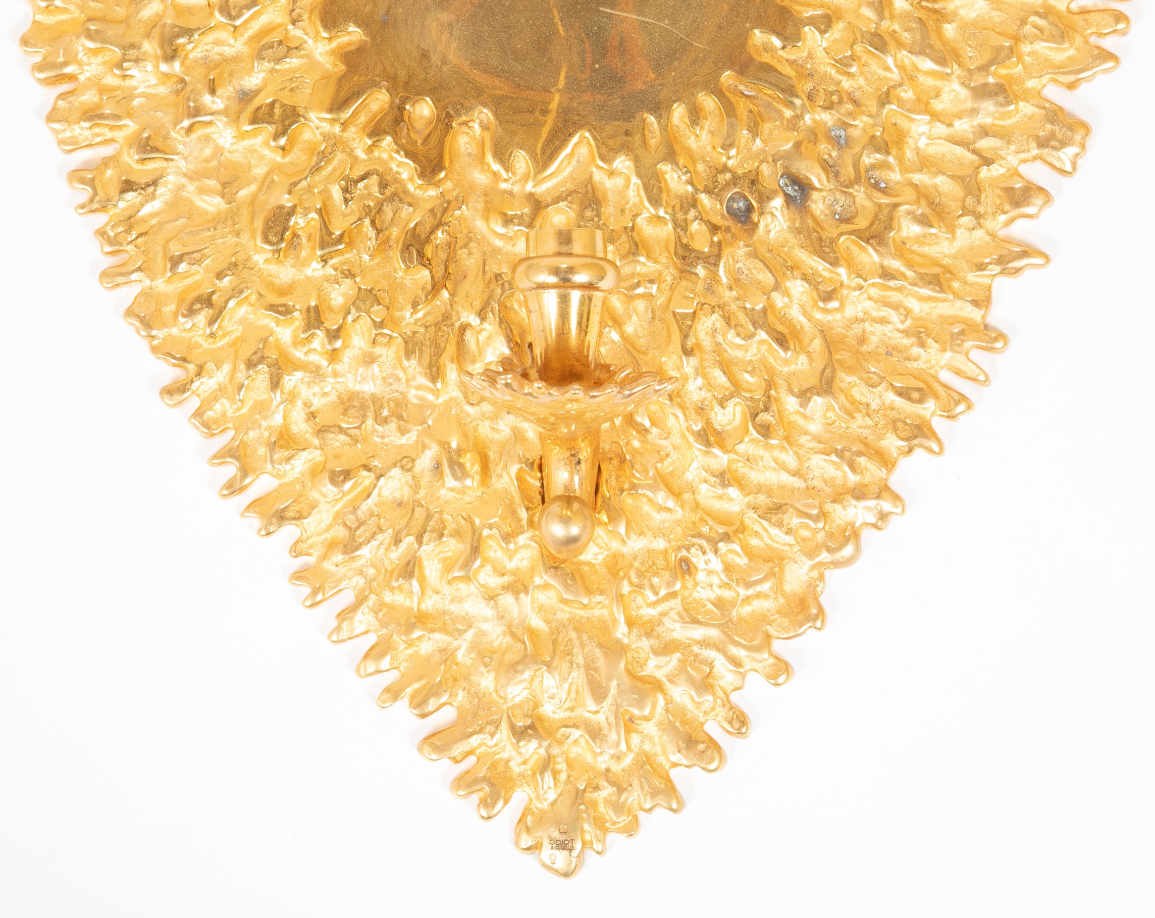 A Pair of “Lumières” Designed by Hubert Le Gall for Maison Odiot