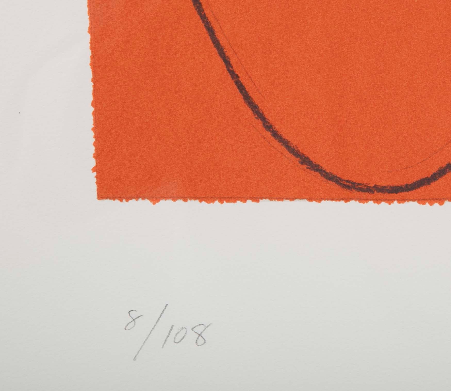 Robert Mangold, Untitled ( Red/Gray Zone ) 1997