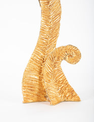 Pair of Gilt Bronze Lamps Presumed by Pierre Casenove