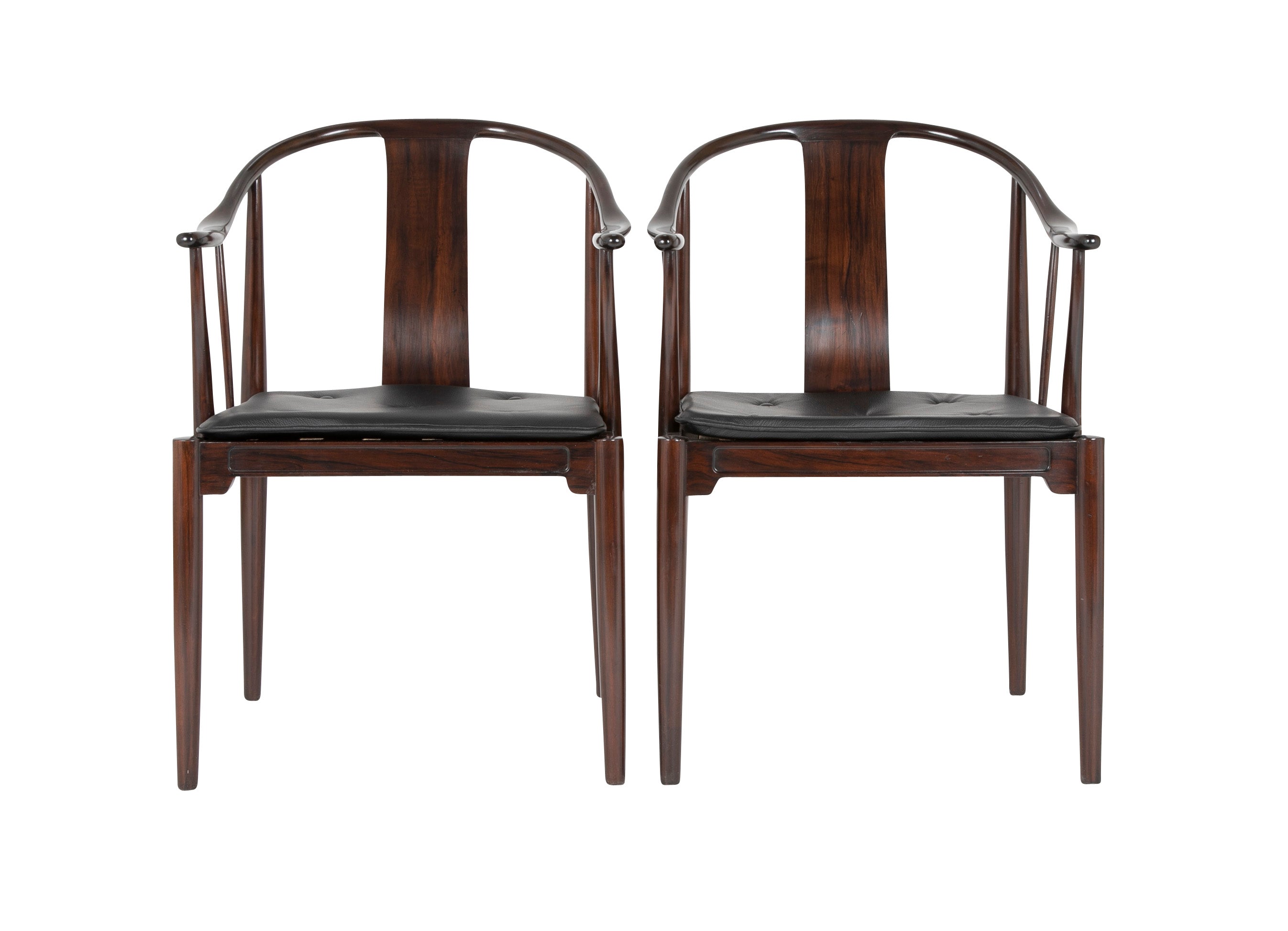 Set of Four "China Chairs" for Fritz Hansen by Hans Wegner