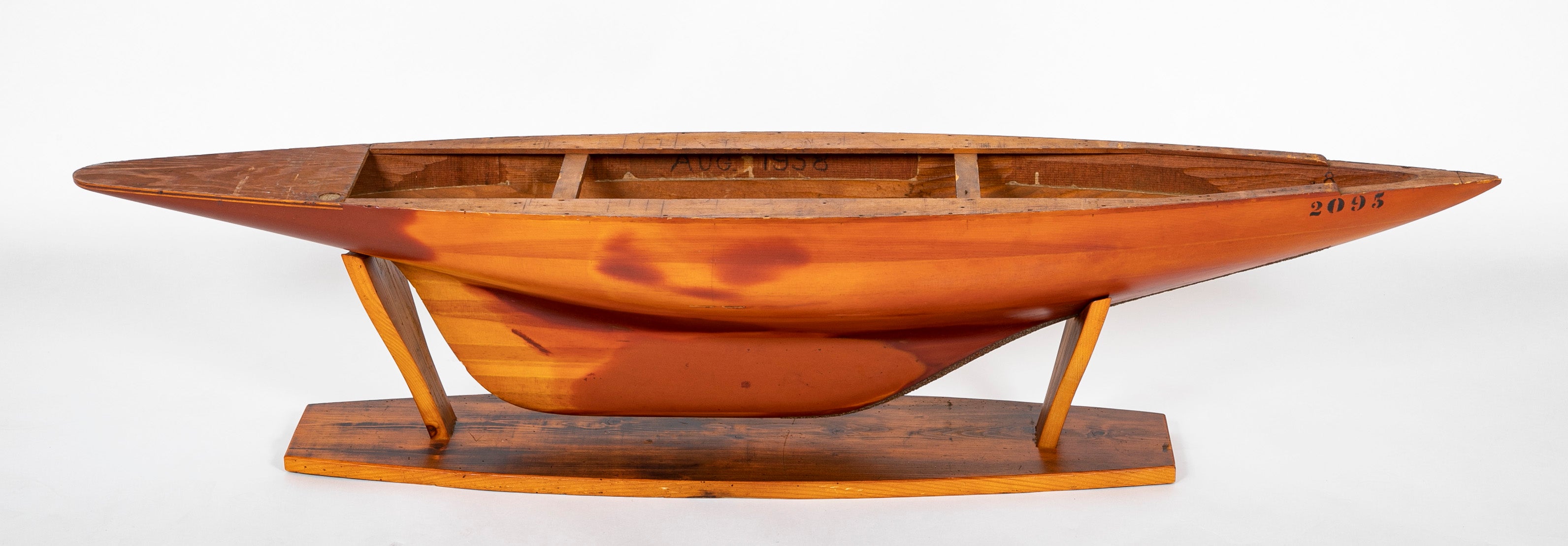 12 Meter Tank Test Model of "Weatherly" 1962 America's Cup Winner