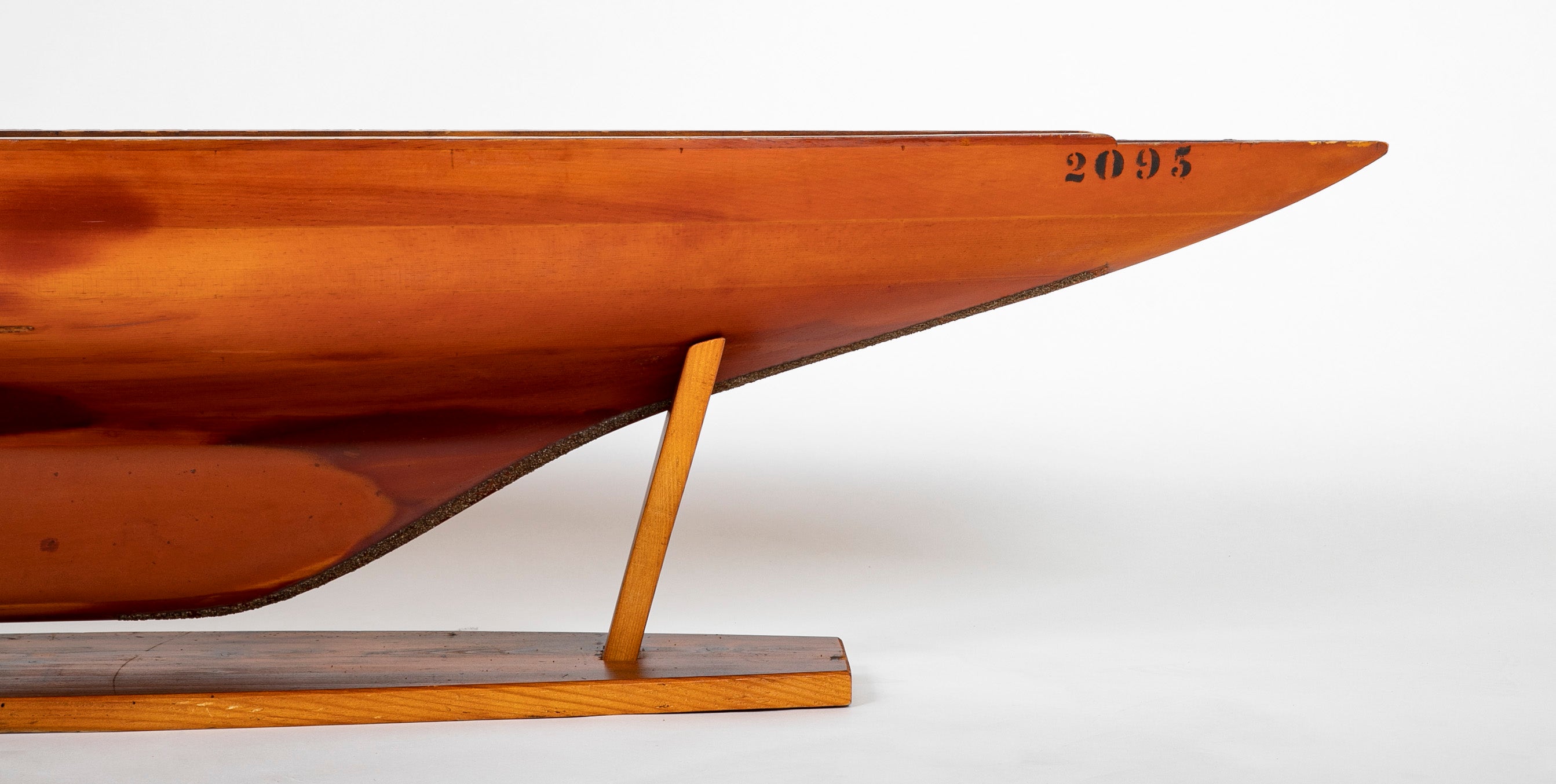 12 Meter Tank Test Model of "Weatherly" 1962 America's Cup Winner