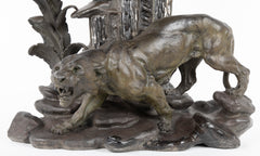 Early 20th Century Custom Designed Sculpture of a Panther