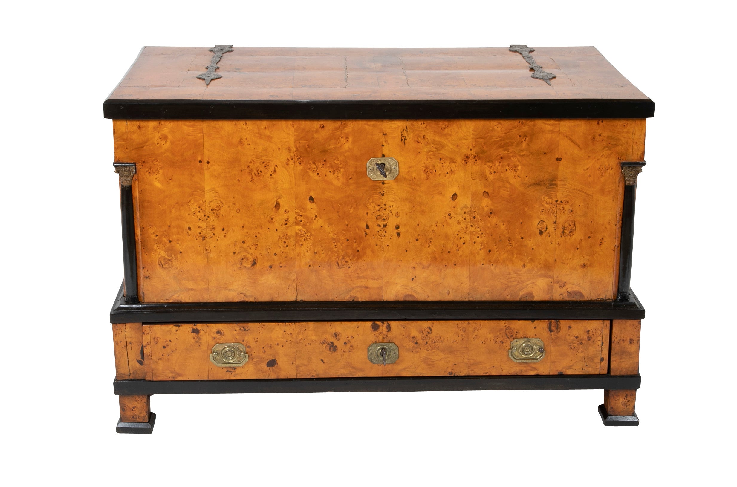 Fine Blanket Chest of Baltic Origin.