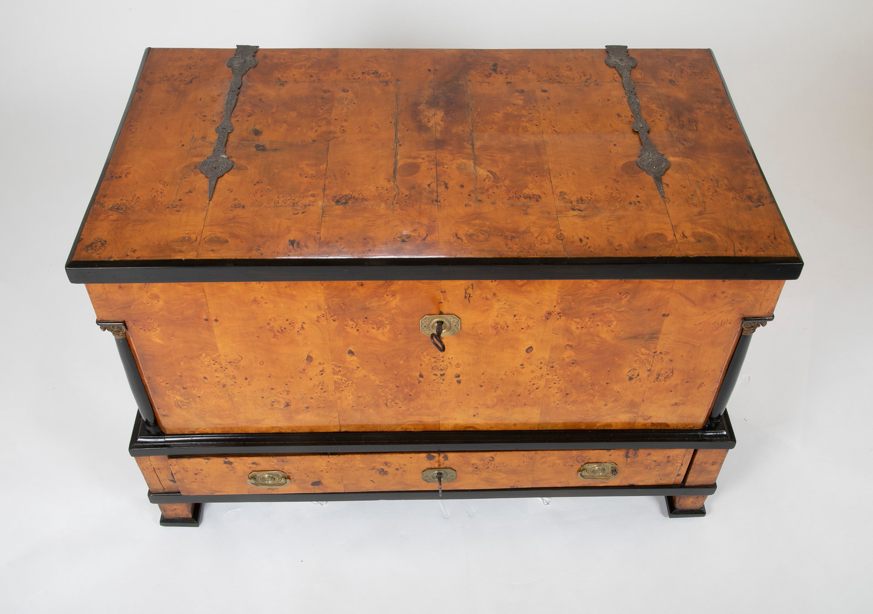 Fine Blanket Chest of Baltic Origin.