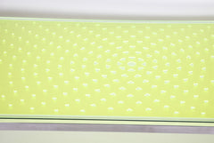 Dining Table Designed by Sawaya & Moroni in Stainless Steel and Lucite