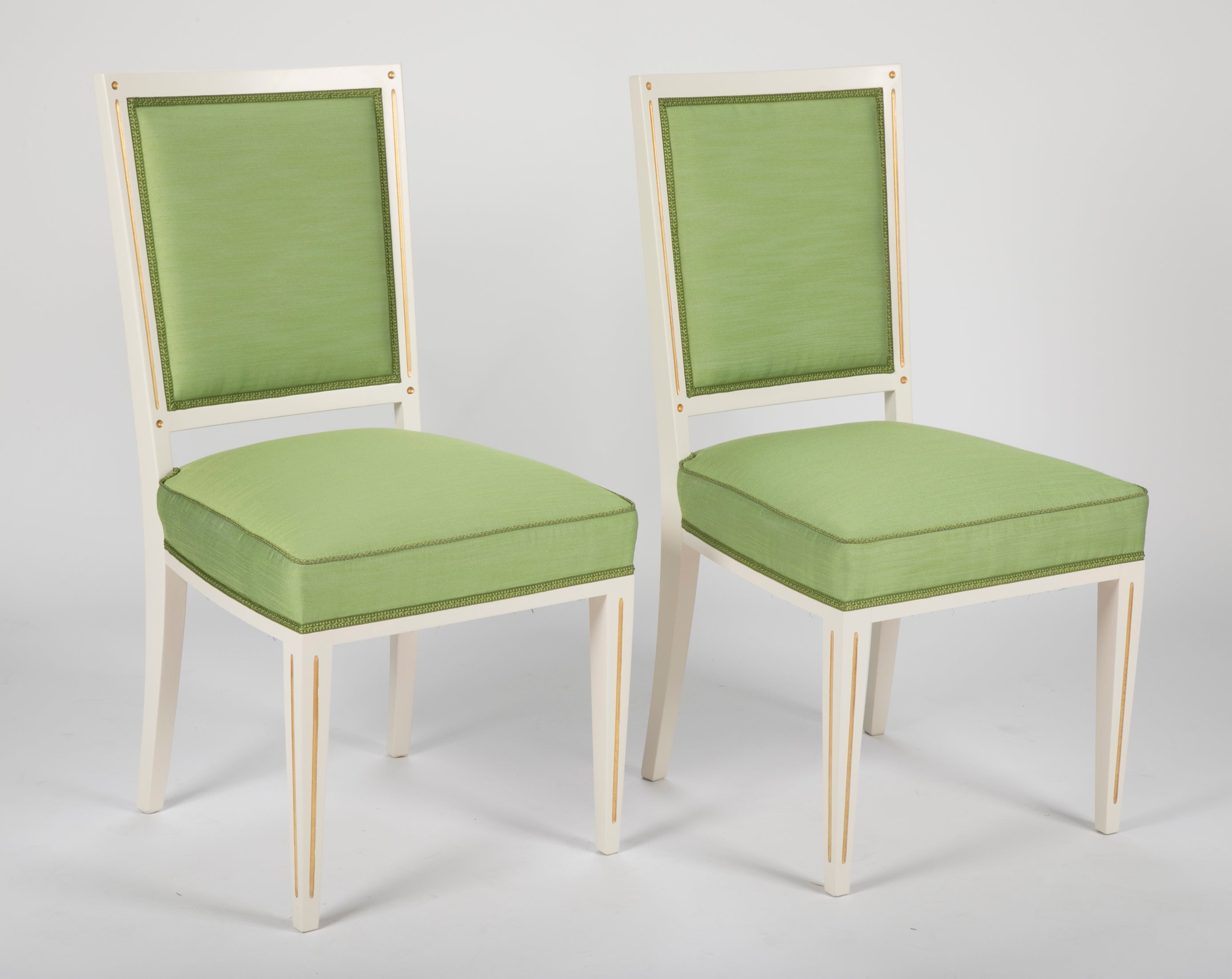 A Set of Two Dining Chairs From Bellevue Palace / Berlin by Carl-Heinz Schwennicke
