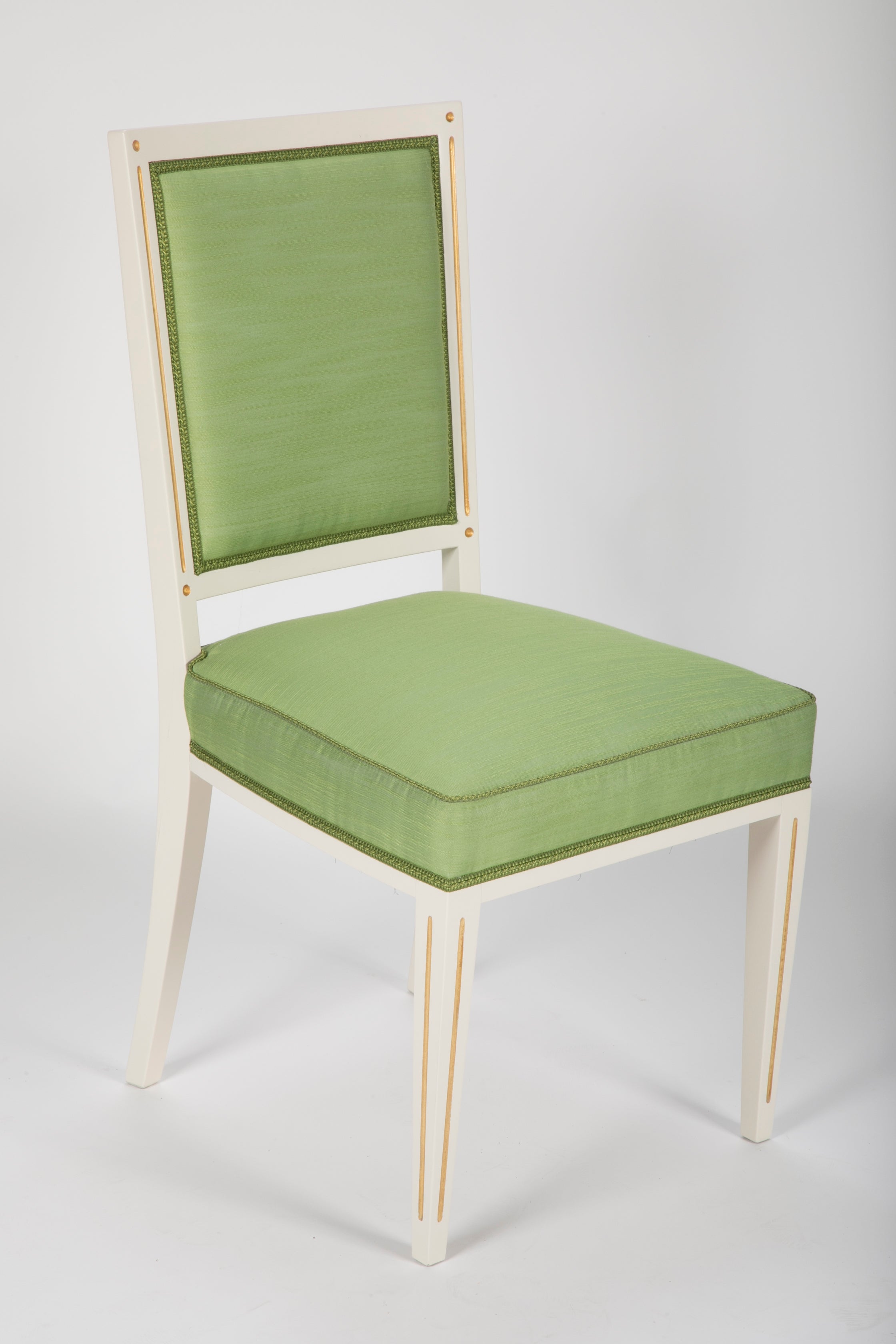A Set of Two Dining Chairs From Bellevue Palace / Berlin by Carl-Heinz Schwennicke