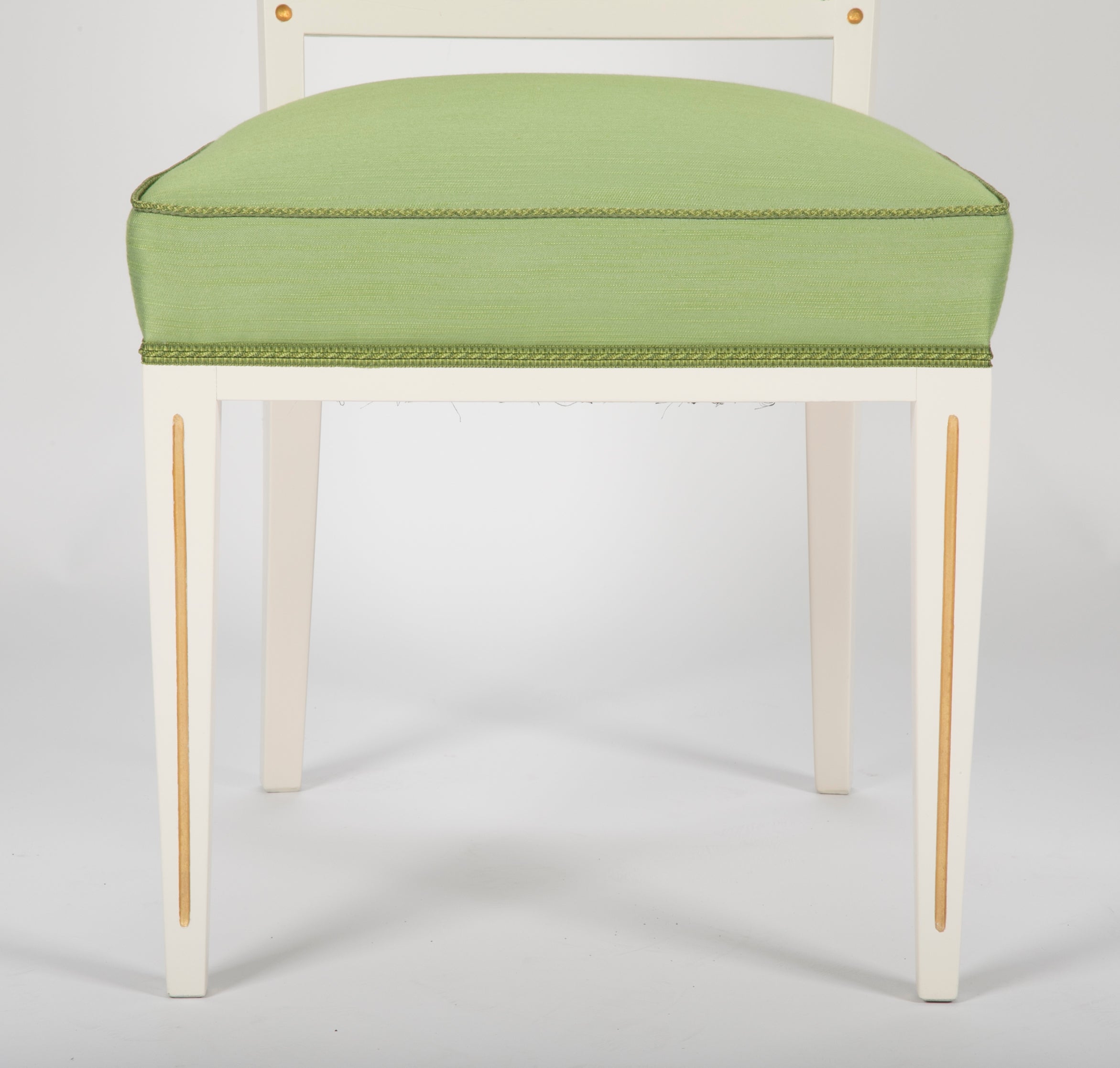 A Set of Two Dining Chairs From Bellevue Palace / Berlin by Carl-Heinz Schwennicke