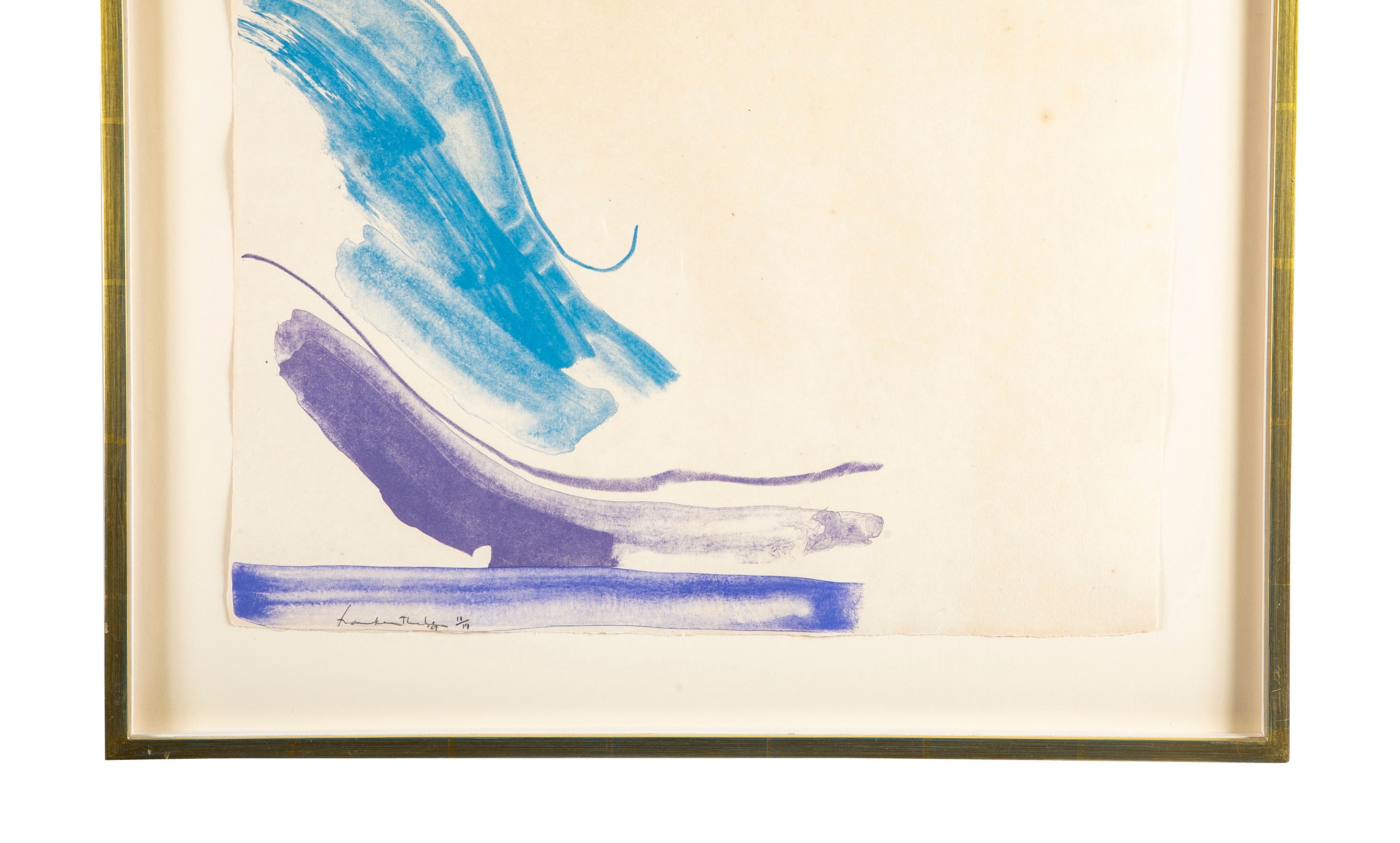 "Southwest Blues" Lithograph by Helen Frankenthaler