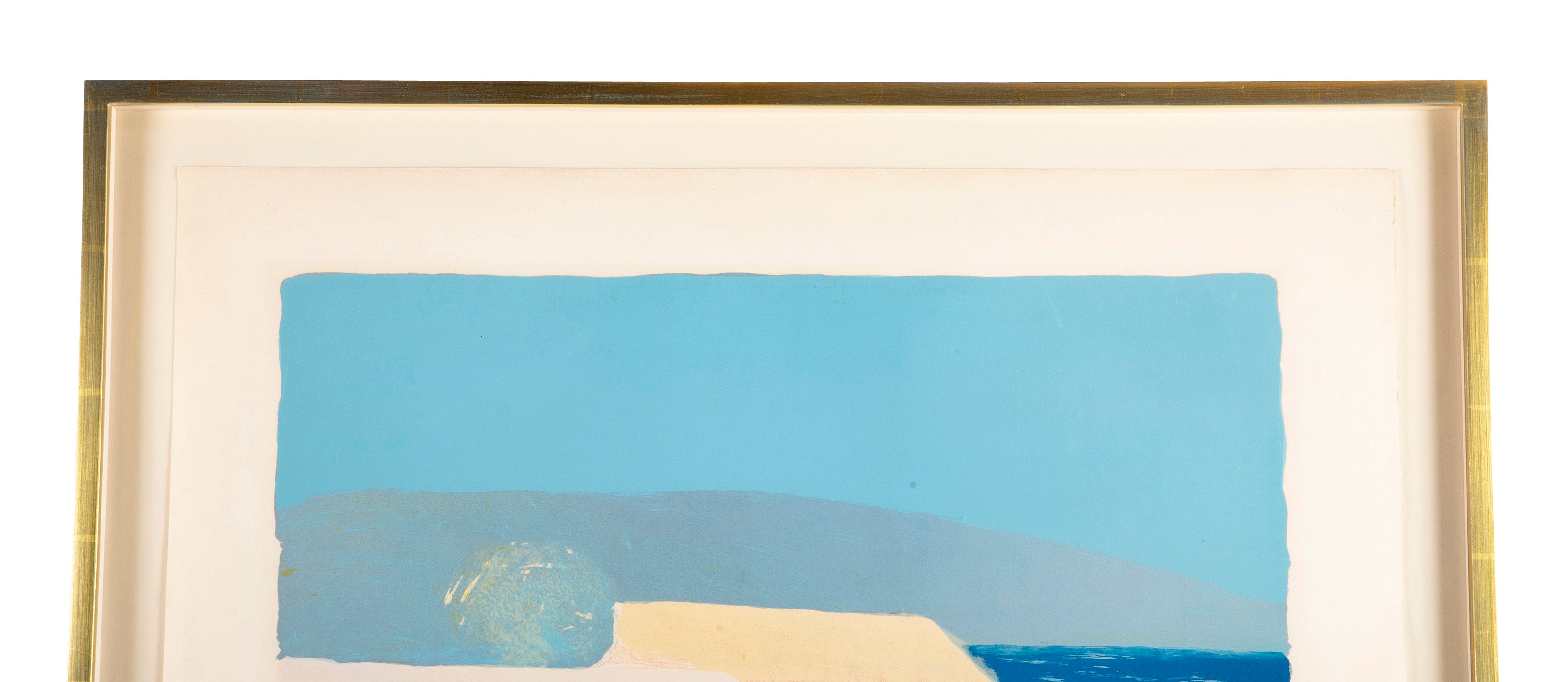 "Paysage" Lithograph in Colors by Roger Muhl