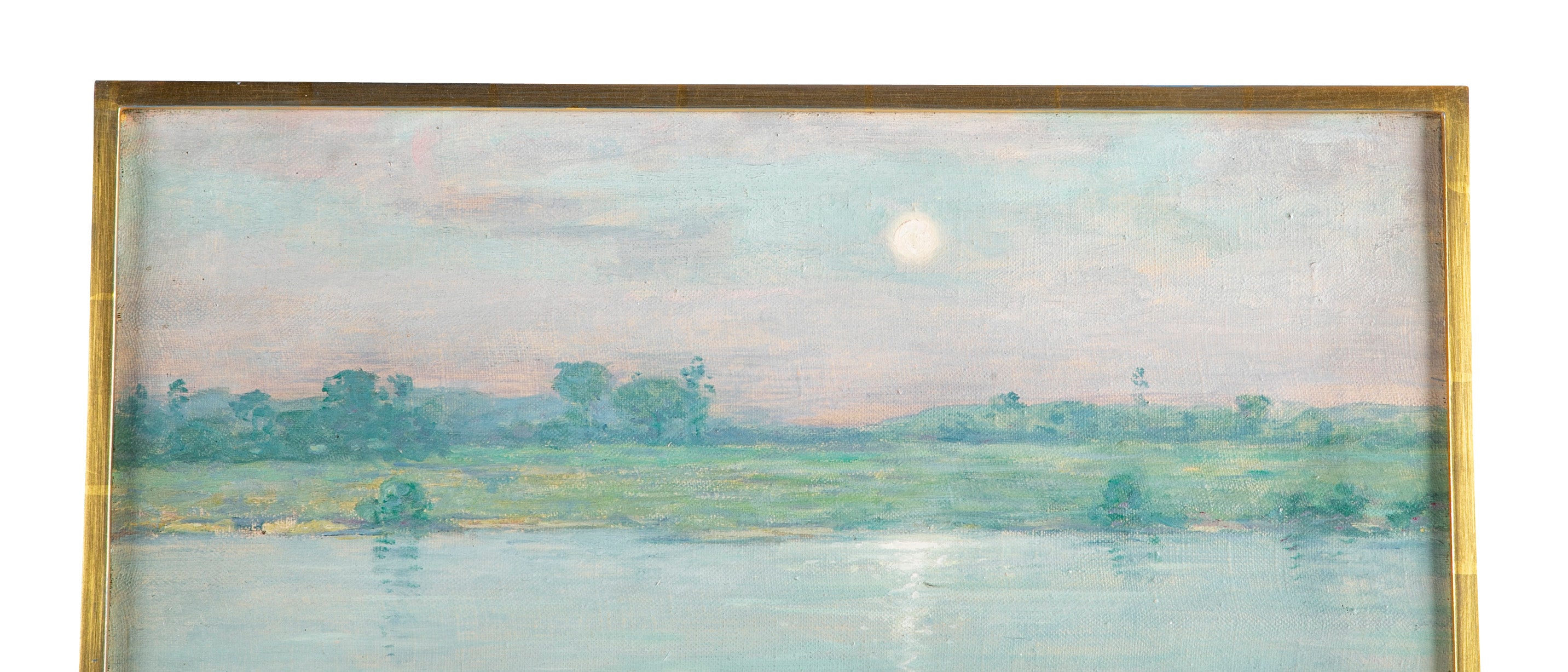 "Tranquil Coast in Pale Light" by Myron G. Barlow
