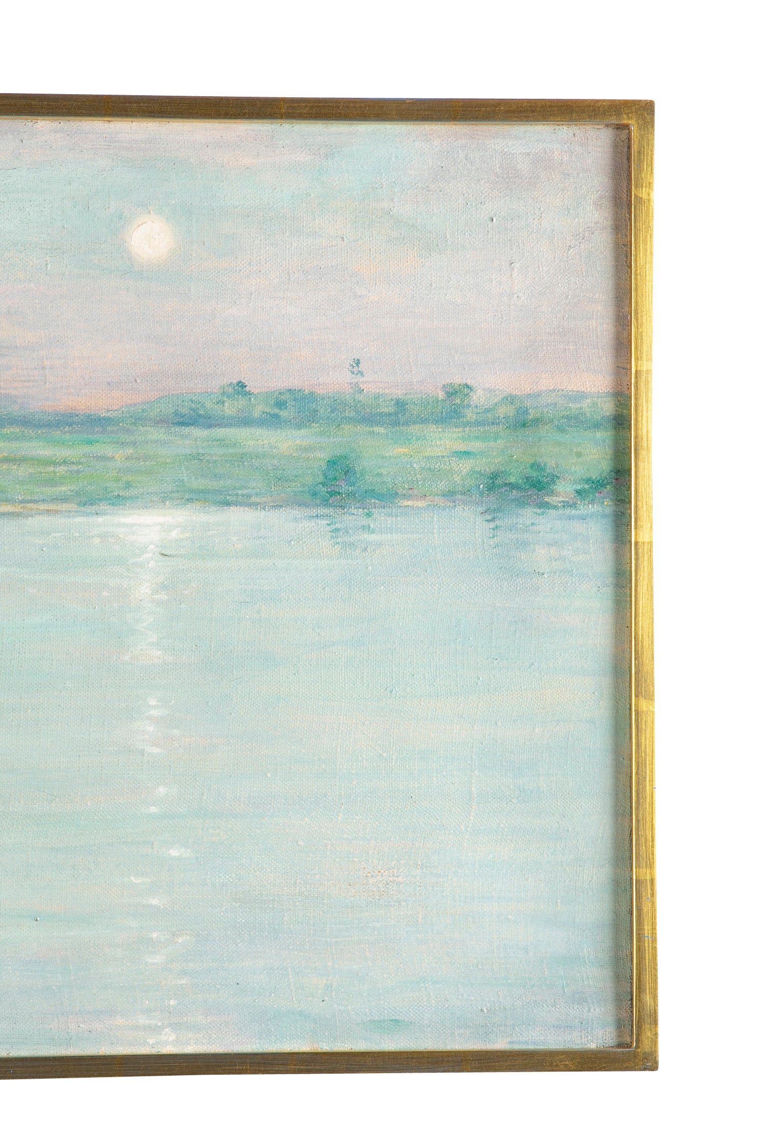 "Tranquil Coast in Pale Light" by Myron G. Barlow