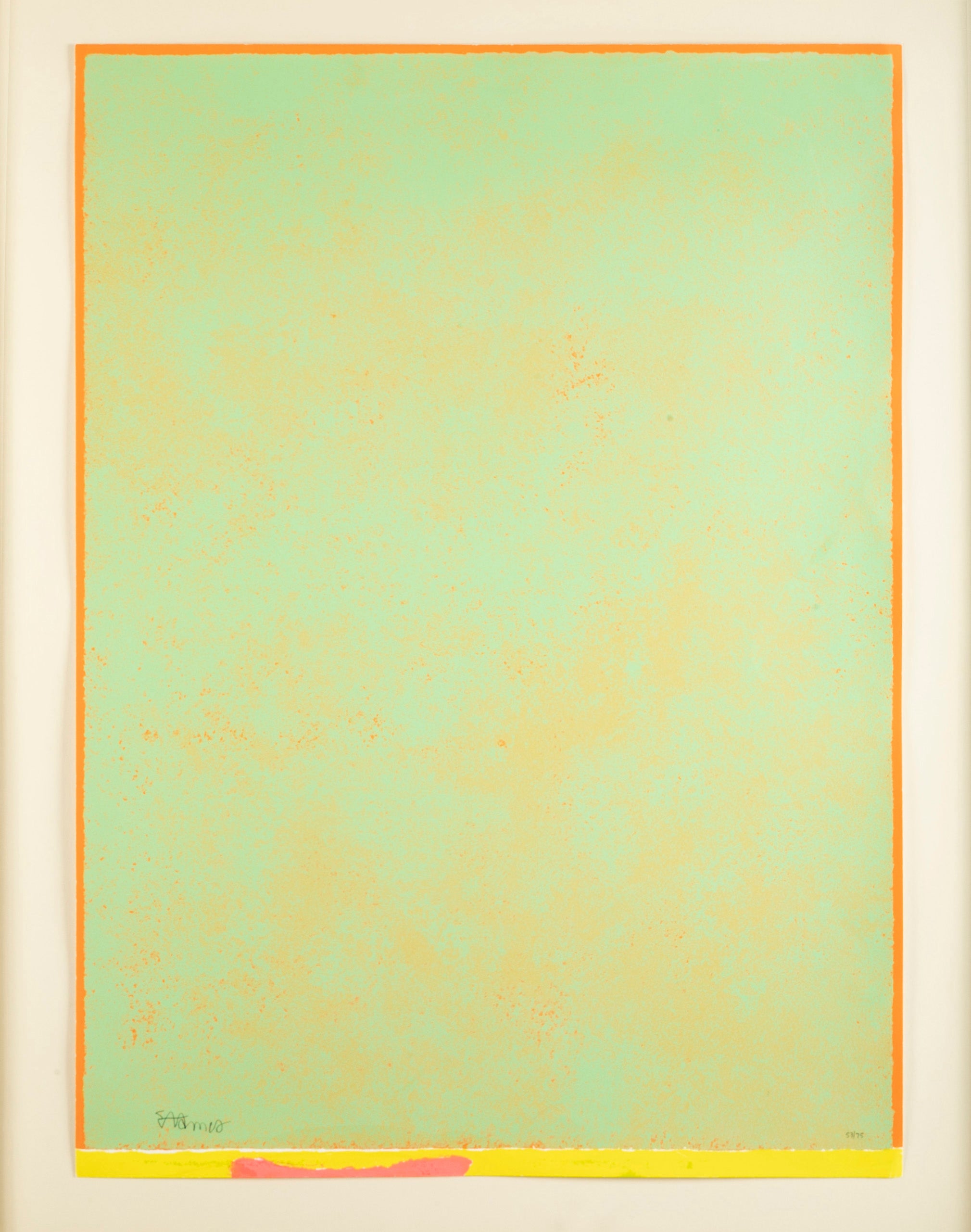 Theodoros Stamos Untitled Color Screenprint
