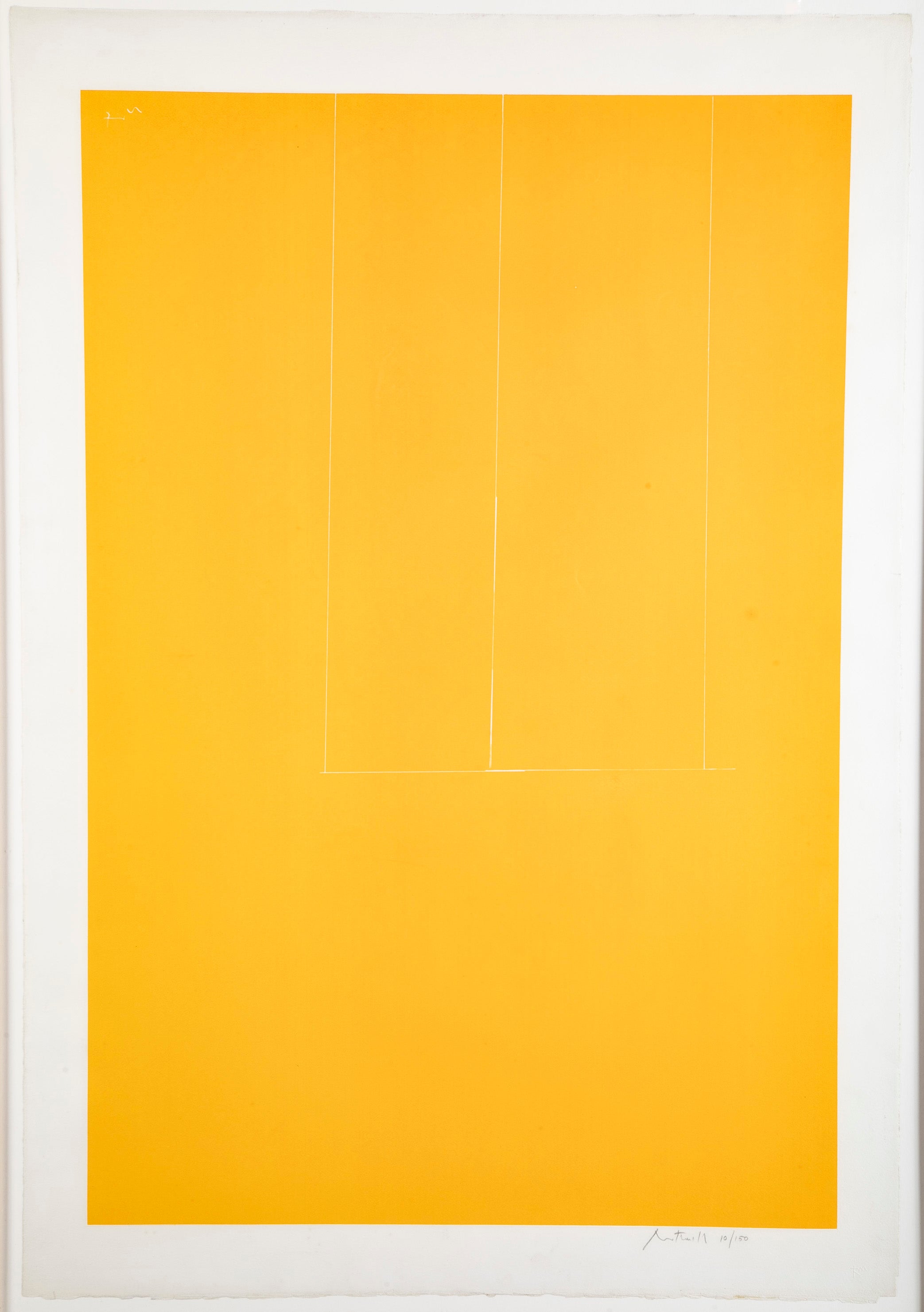 Pair of Robert Motherwell Silkscreens from London Suite Series