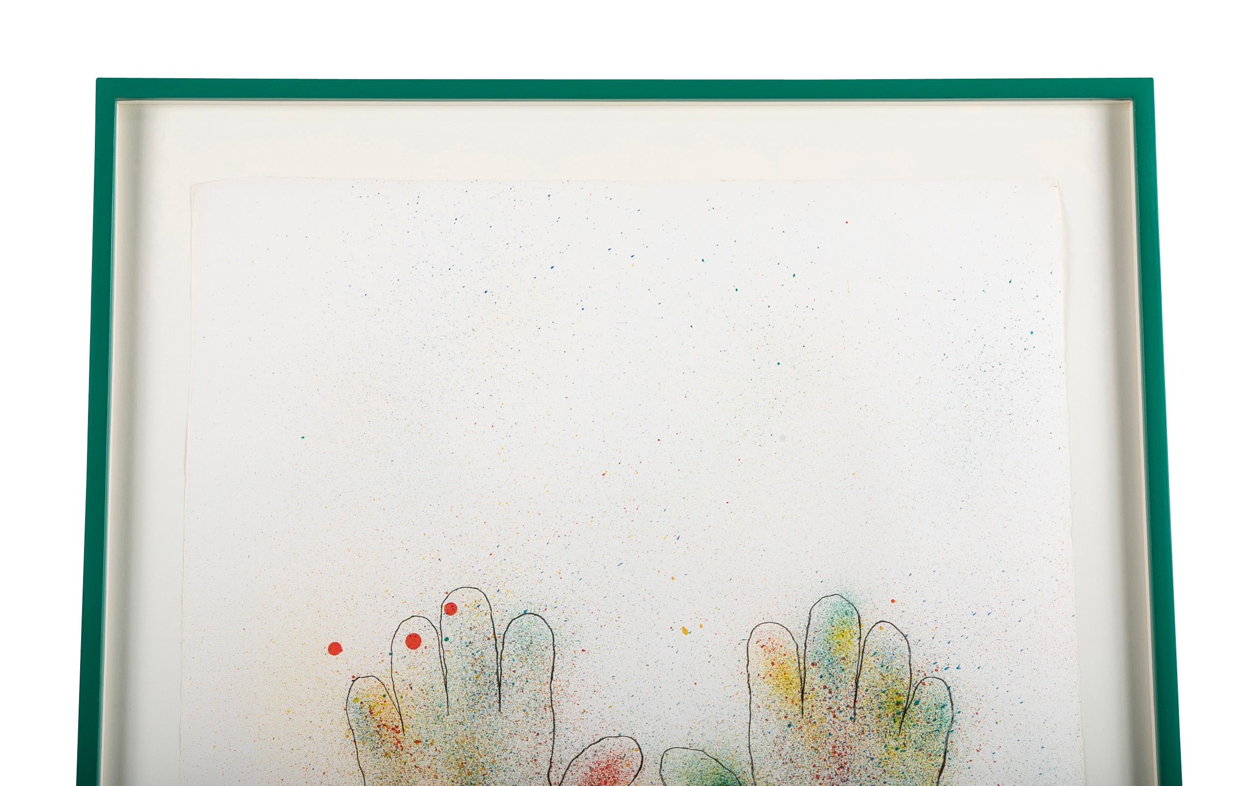 "Hands" Lithograph in Colors by Jim Dine