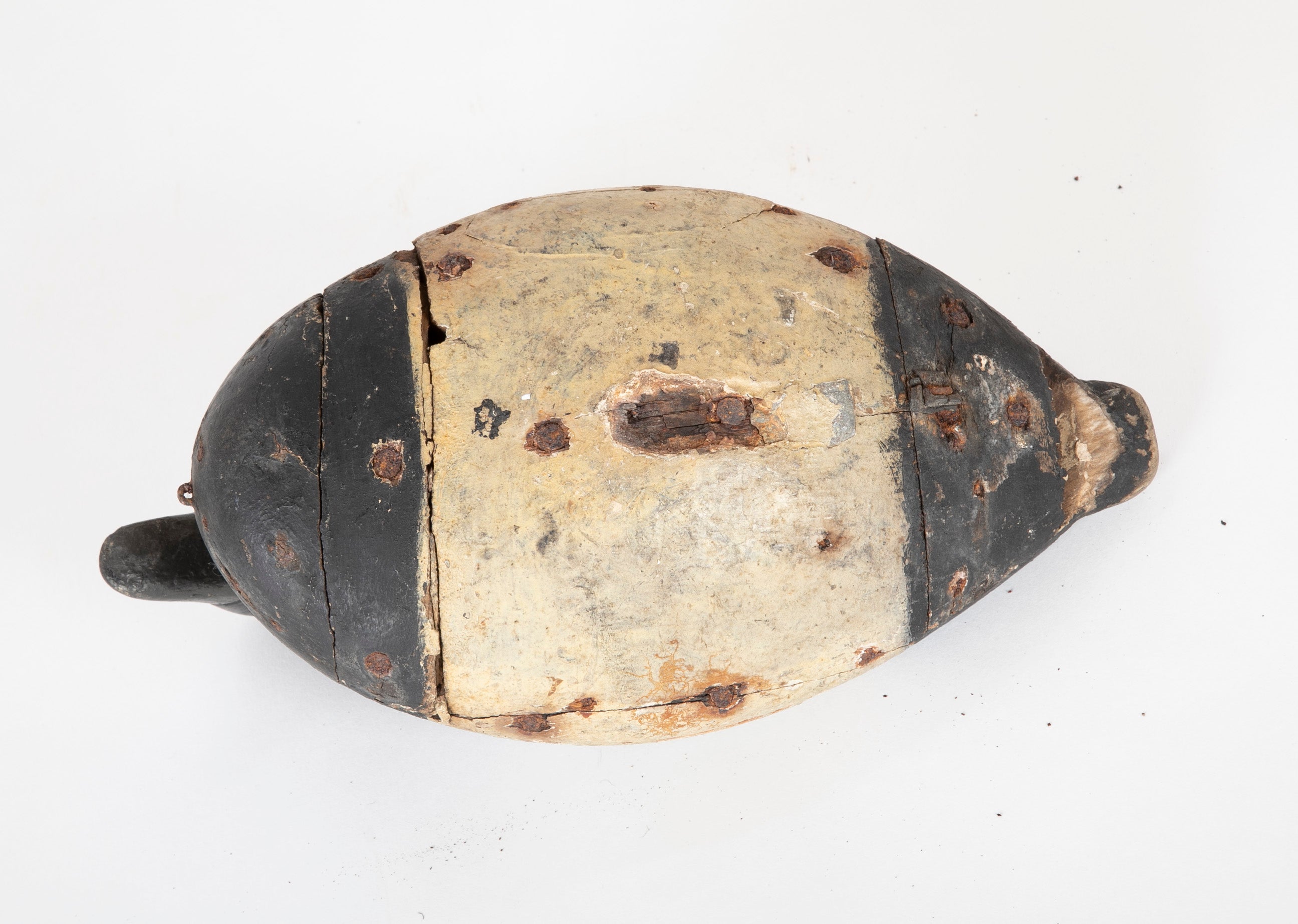 Set of 3 Bluebill Drake Decoy Rig Mates Attributed to Cassius Smith of Connecticut