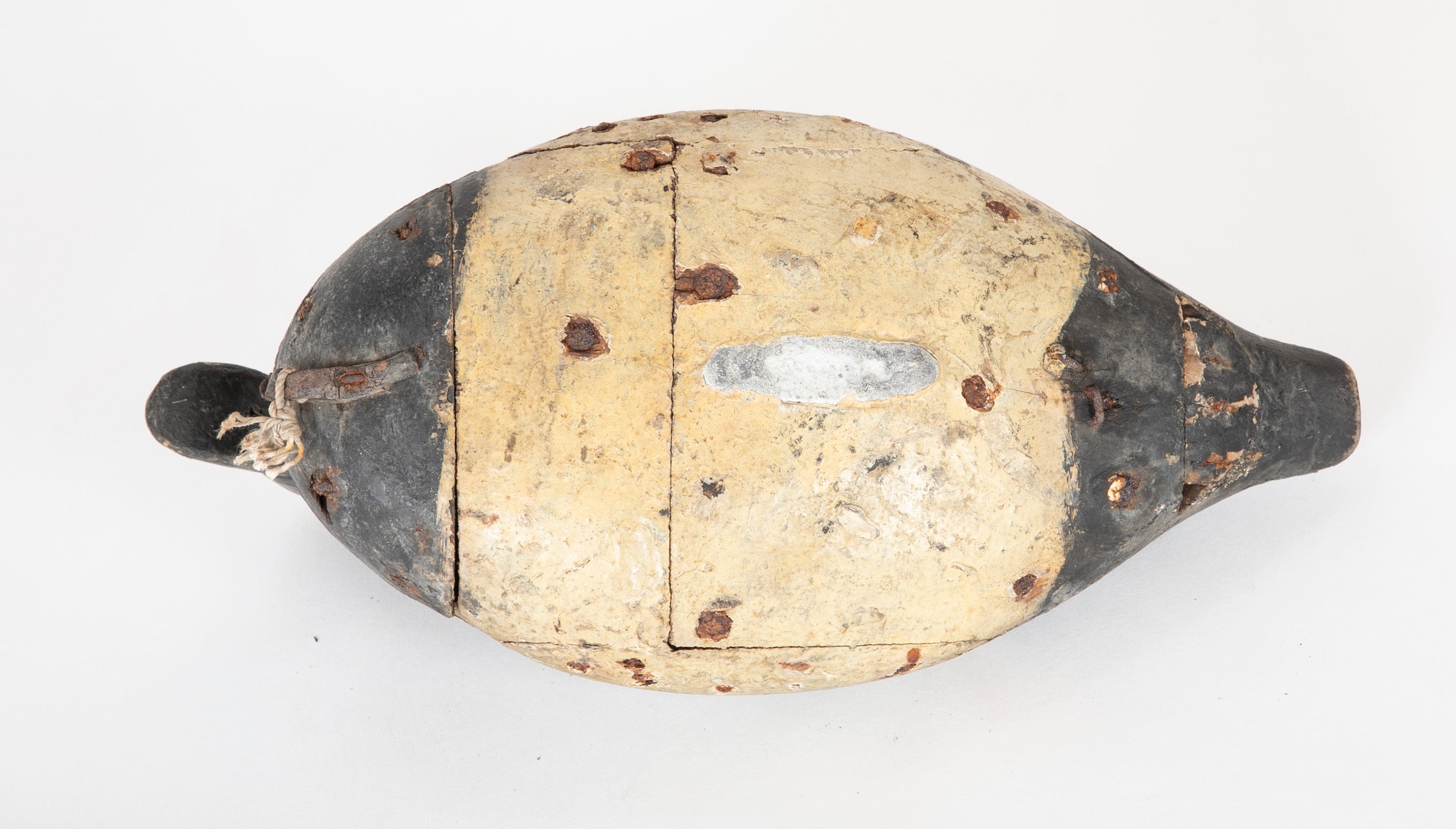 Set of 3 Bluebill Drake Decoy Rig Mates Attributed to Cassius Smith of Connecticut