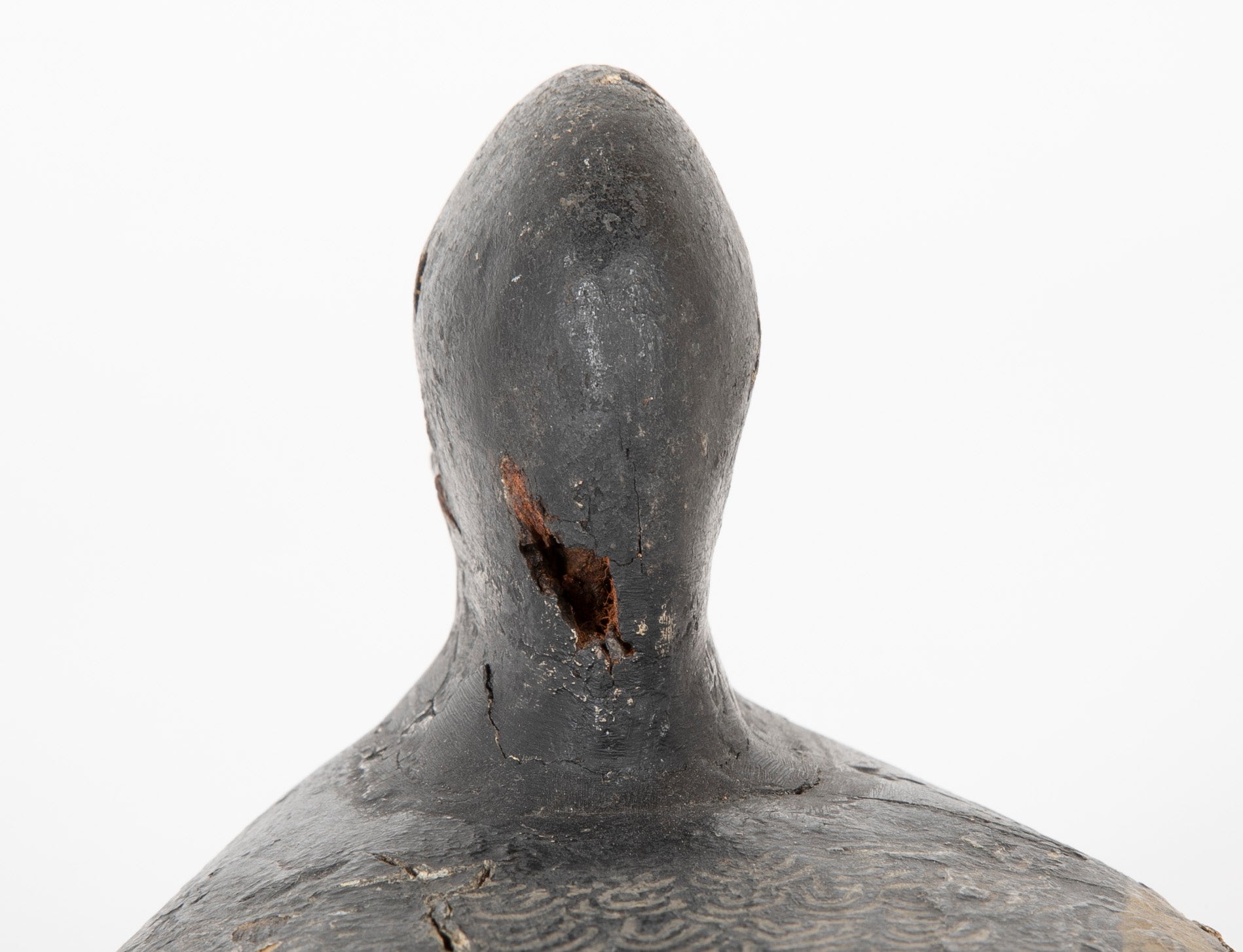 Set of 3 Bluebill Drake Decoy Rig Mates Attributed to Cassius Smith of Connecticut