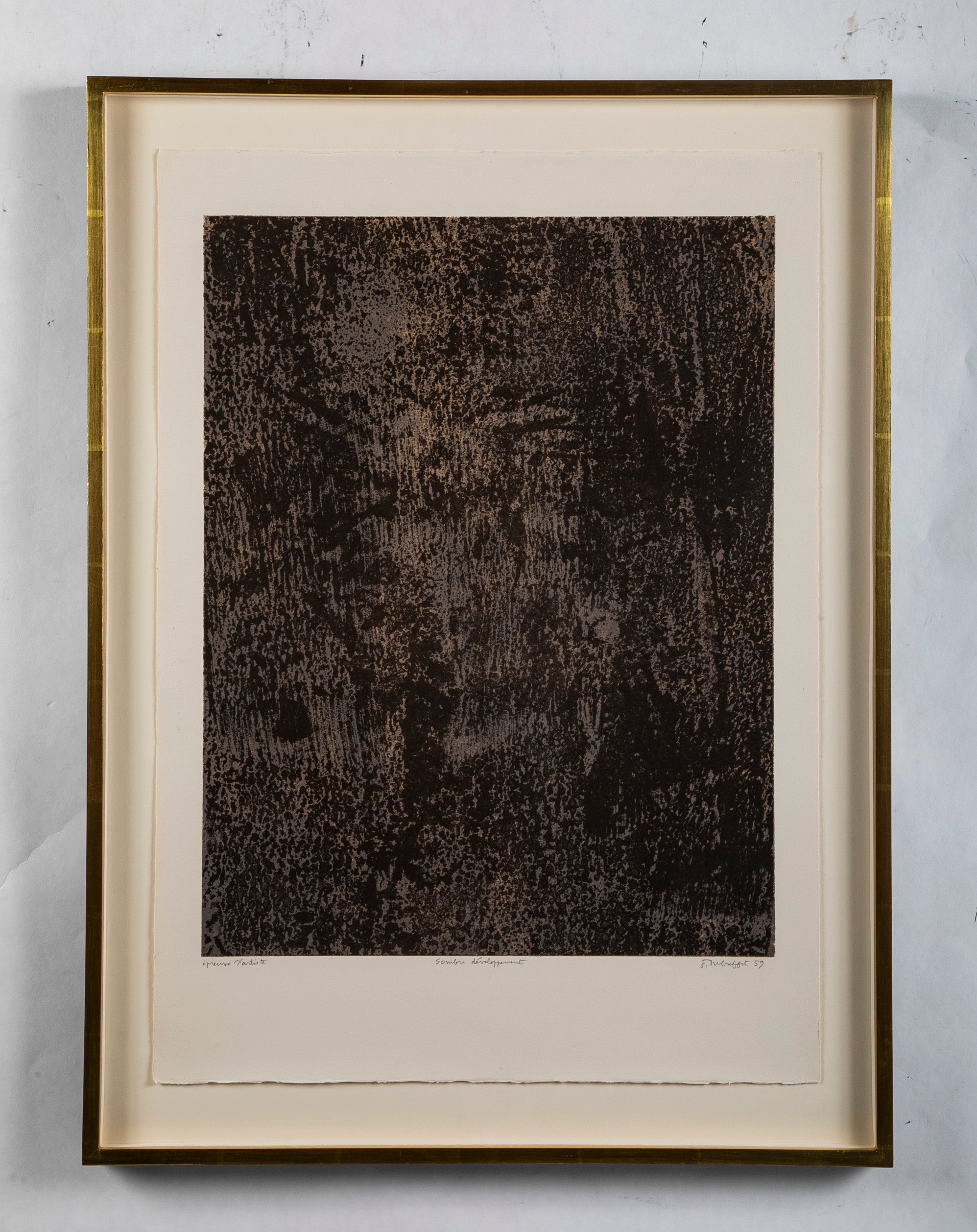 "Les Phenomes" Print by Jean du Buffet