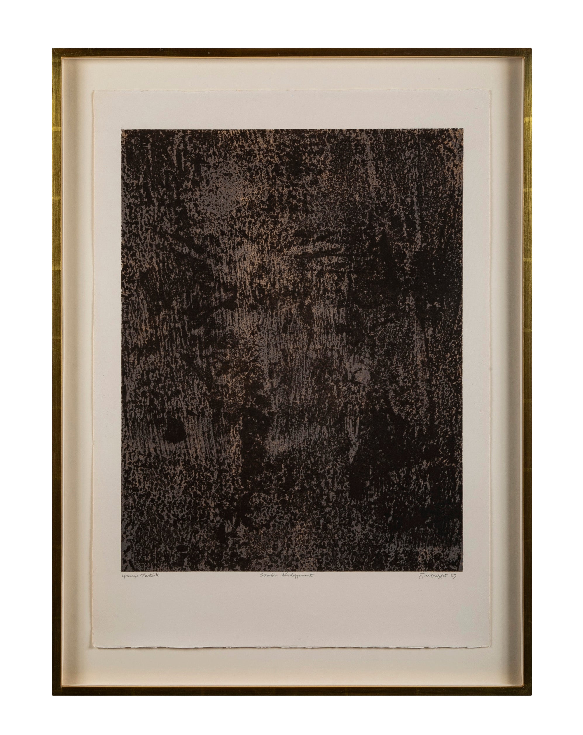"Les Phenomes" Print by Jean du Buffet