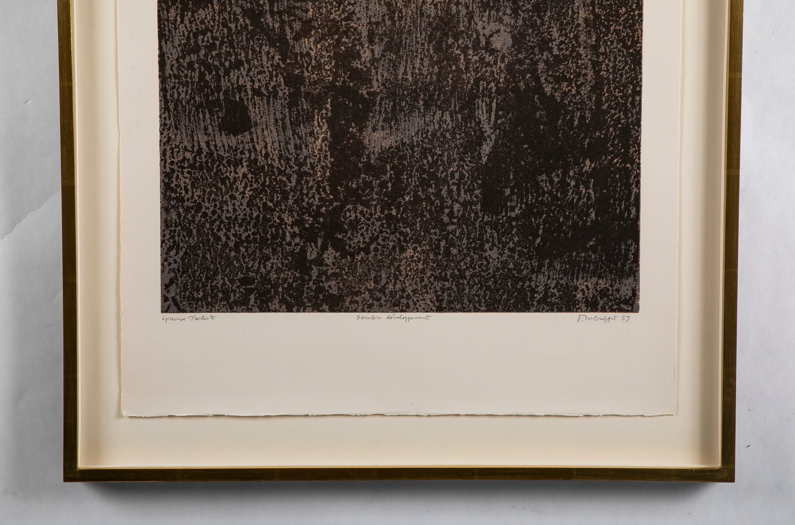 "Les Phenomes" Print by Jean du Buffet