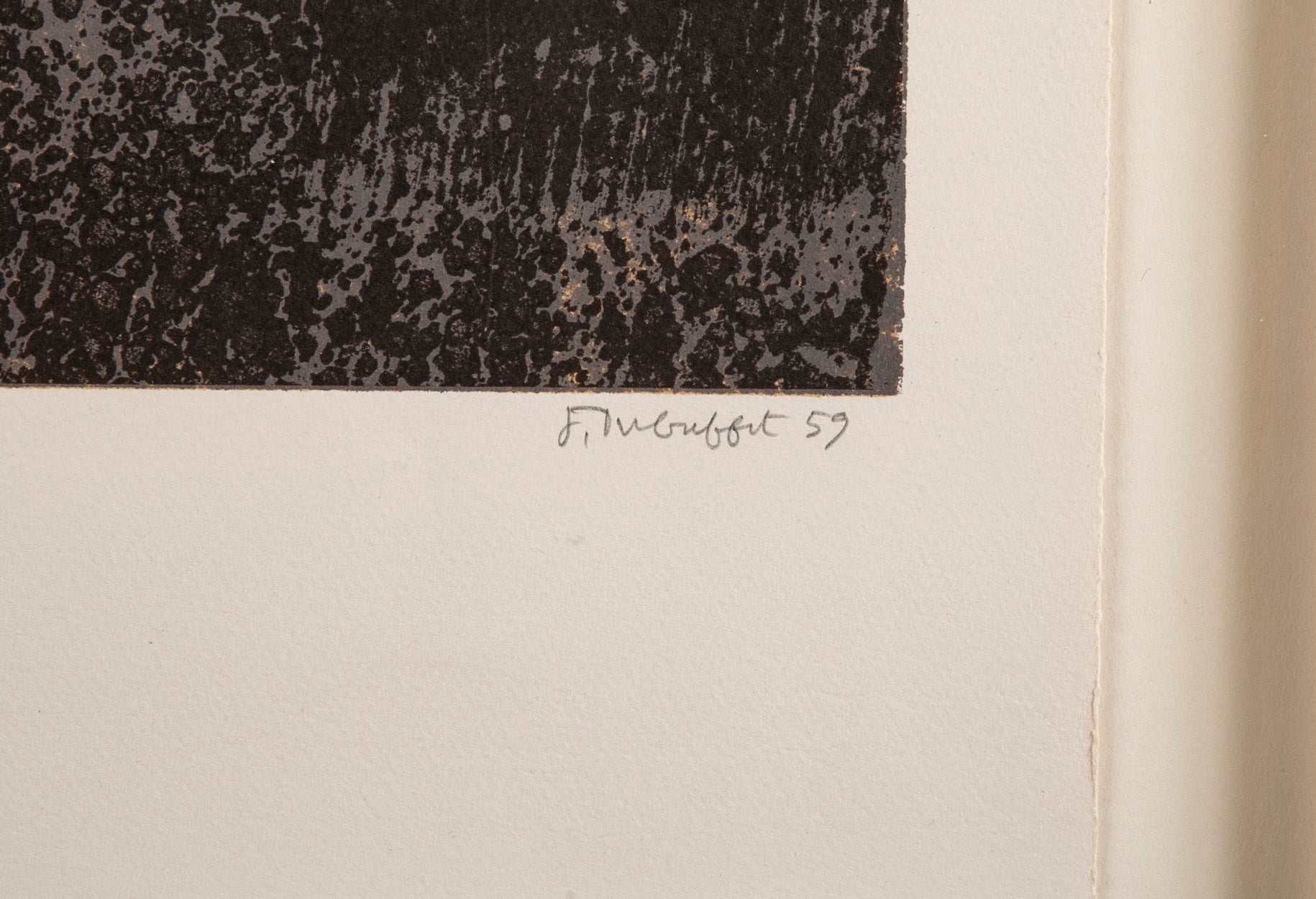 "Les Phenomes" Print by Jean du Buffet
