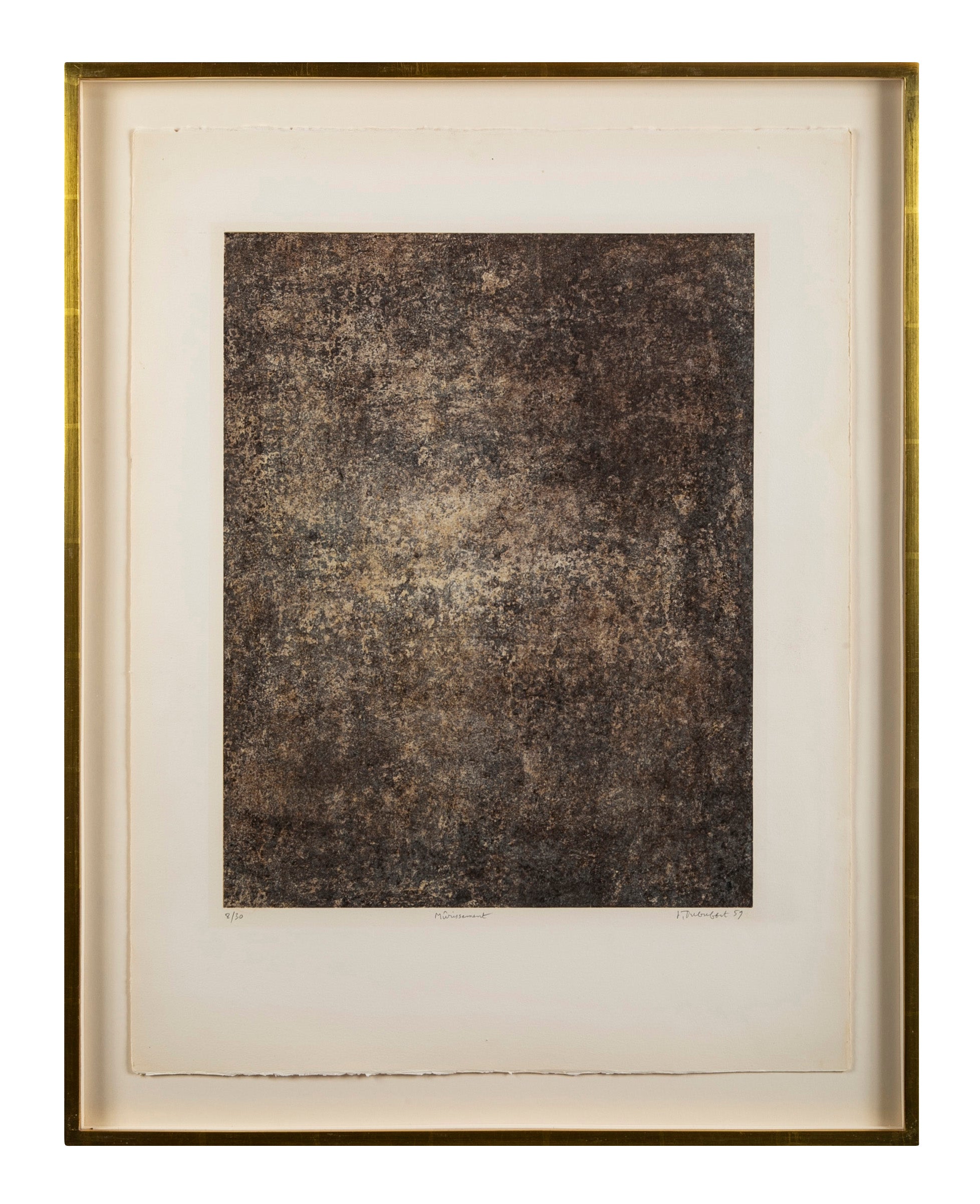 "Les Phenomes" Print by Jean du Buffet