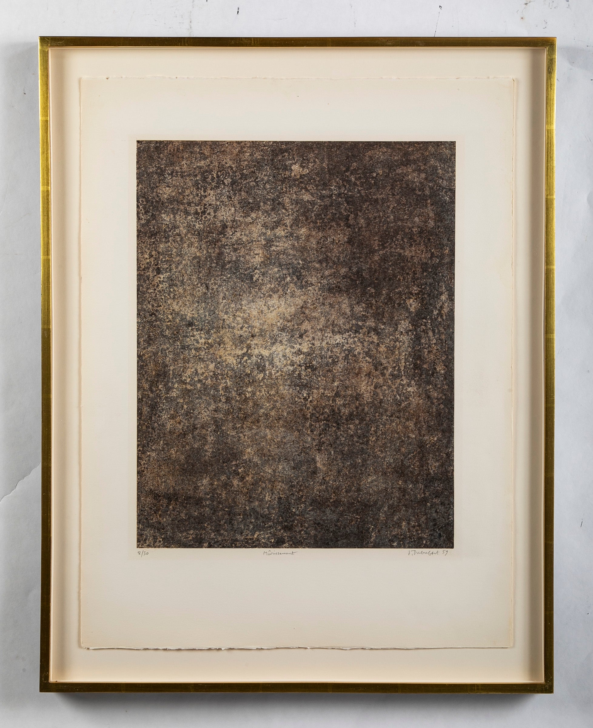 "Les Phenomes" Print by Jean du Buffet