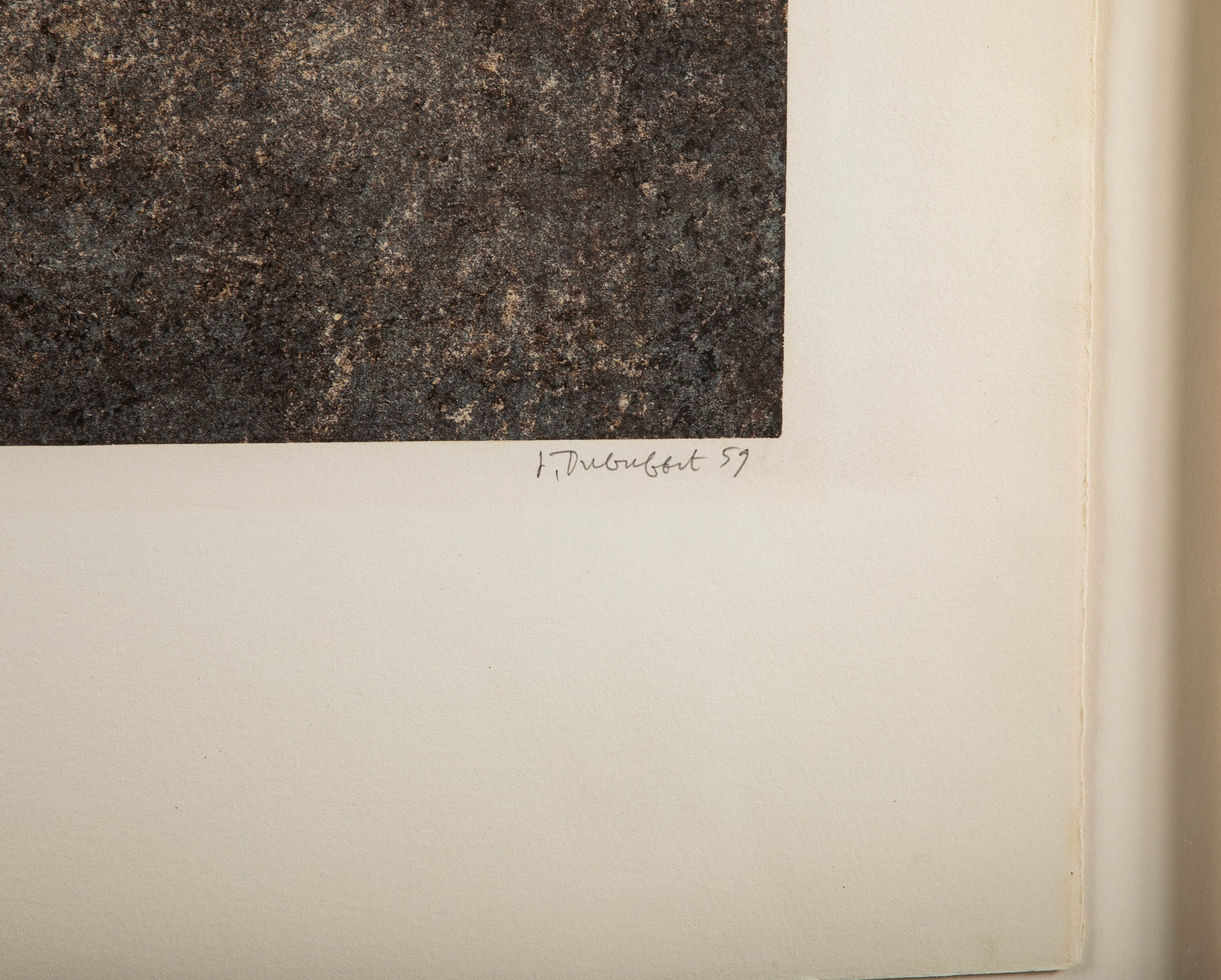 "Les Phenomes" Print by Jean du Buffet