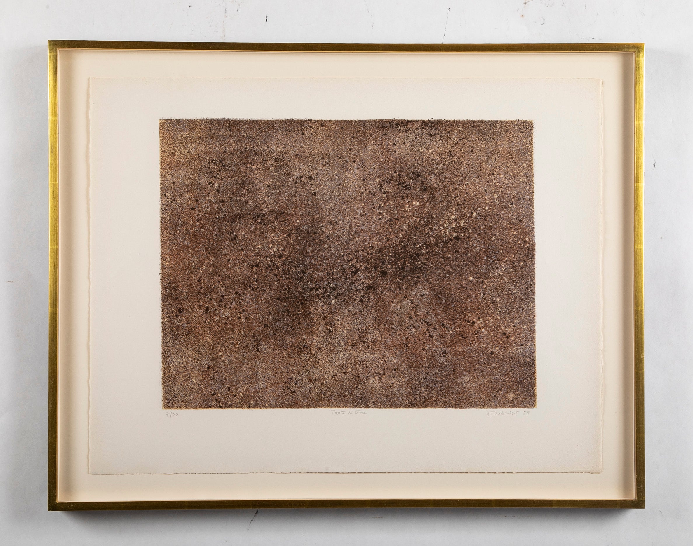 "Les Phenomes" Print by Jean du Buffet