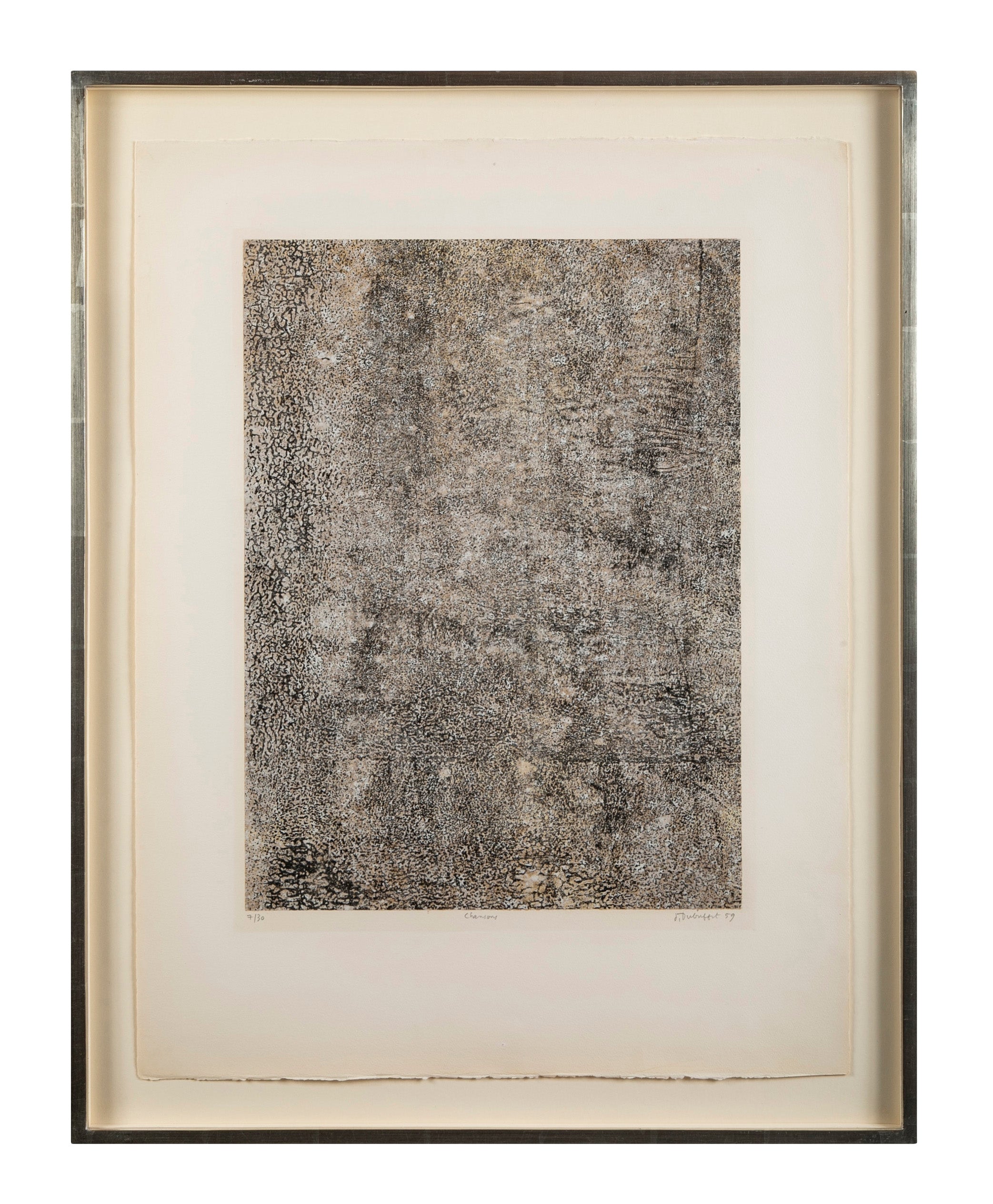 "Les Phenomes" Print by Jean du Buffet