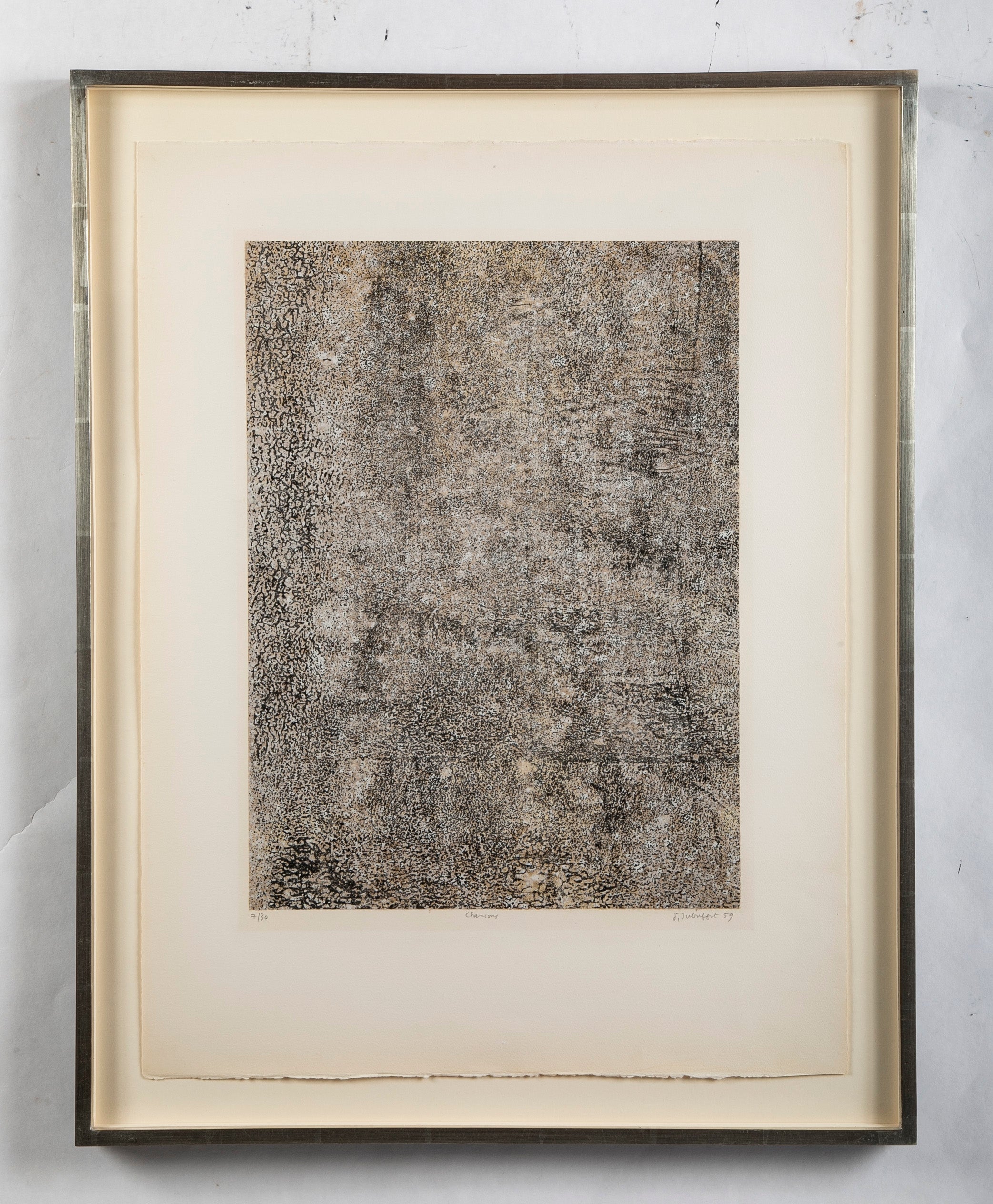 "Les Phenomes" Print by Jean du Buffet