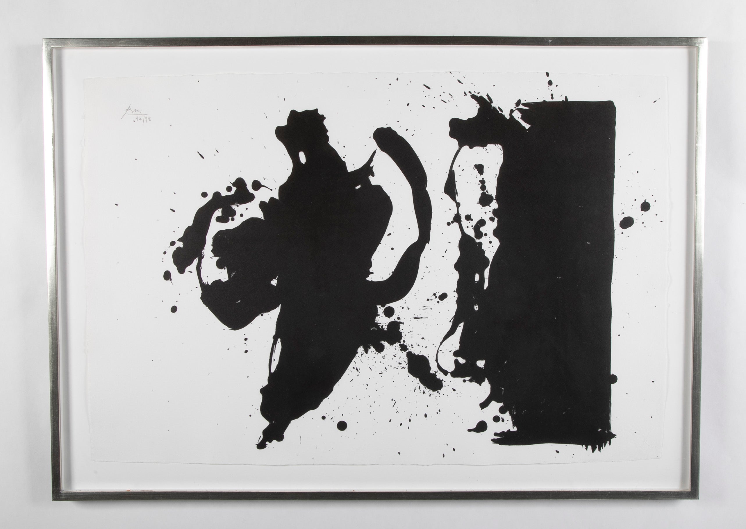 "Elegy (Study)" by Robert Motherwell