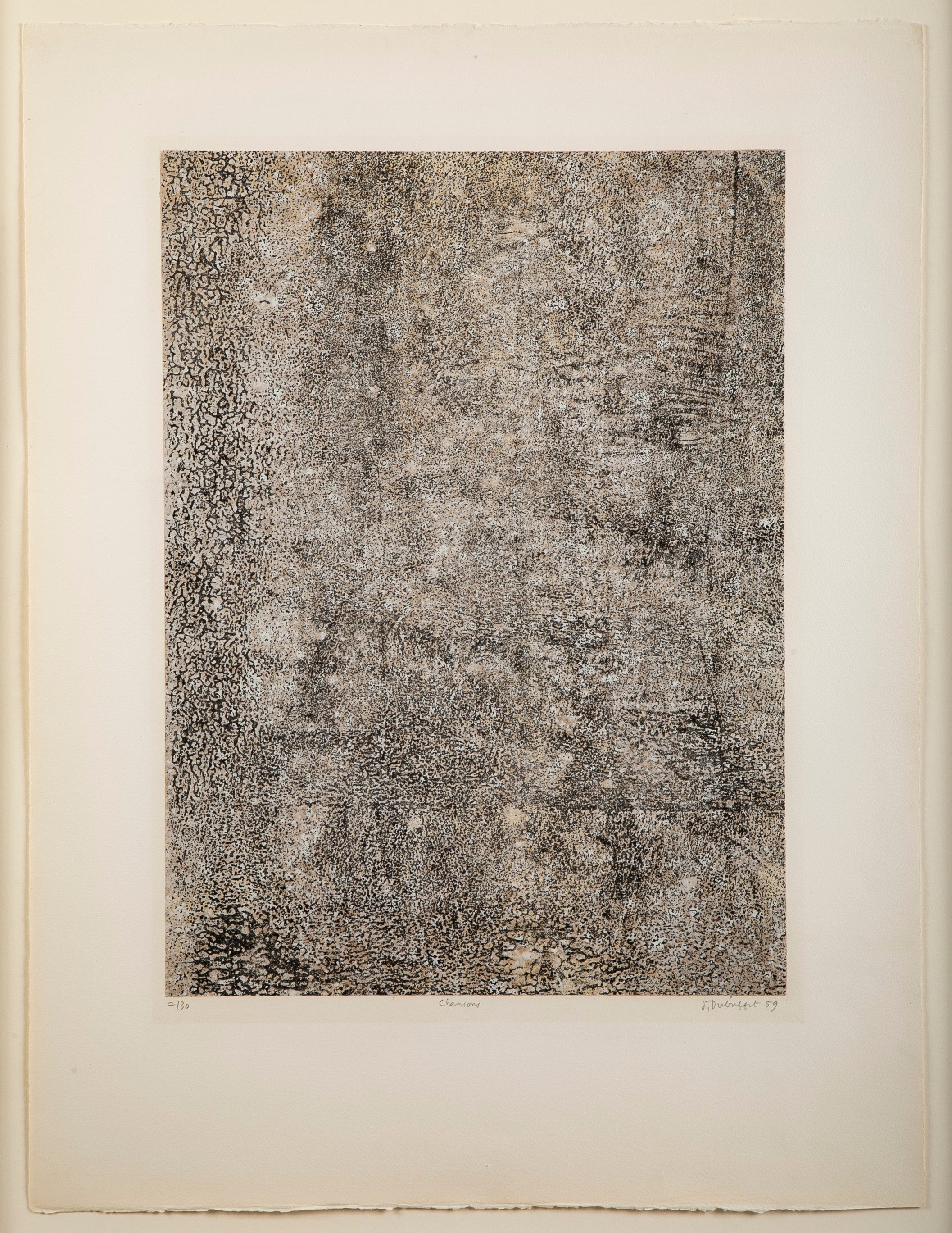 "Les Phenomes" Print by Jean du Buffet