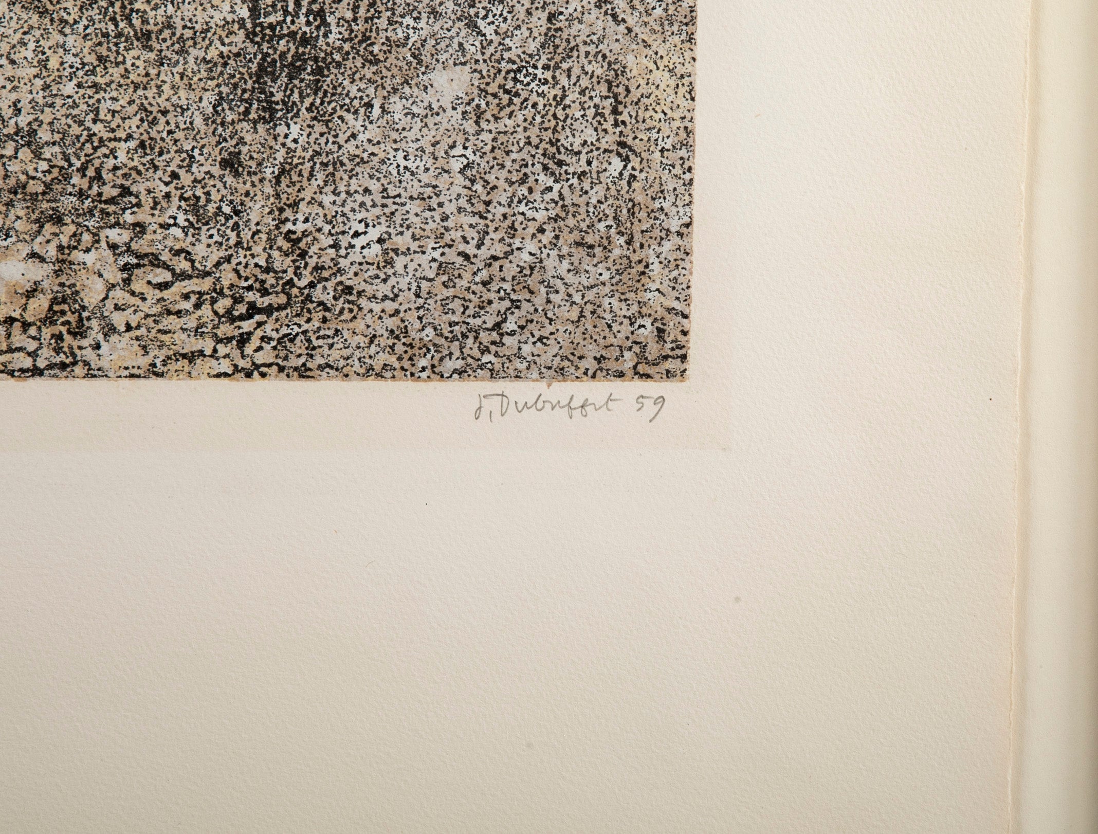 "Les Phenomes" Print by Jean du Buffet