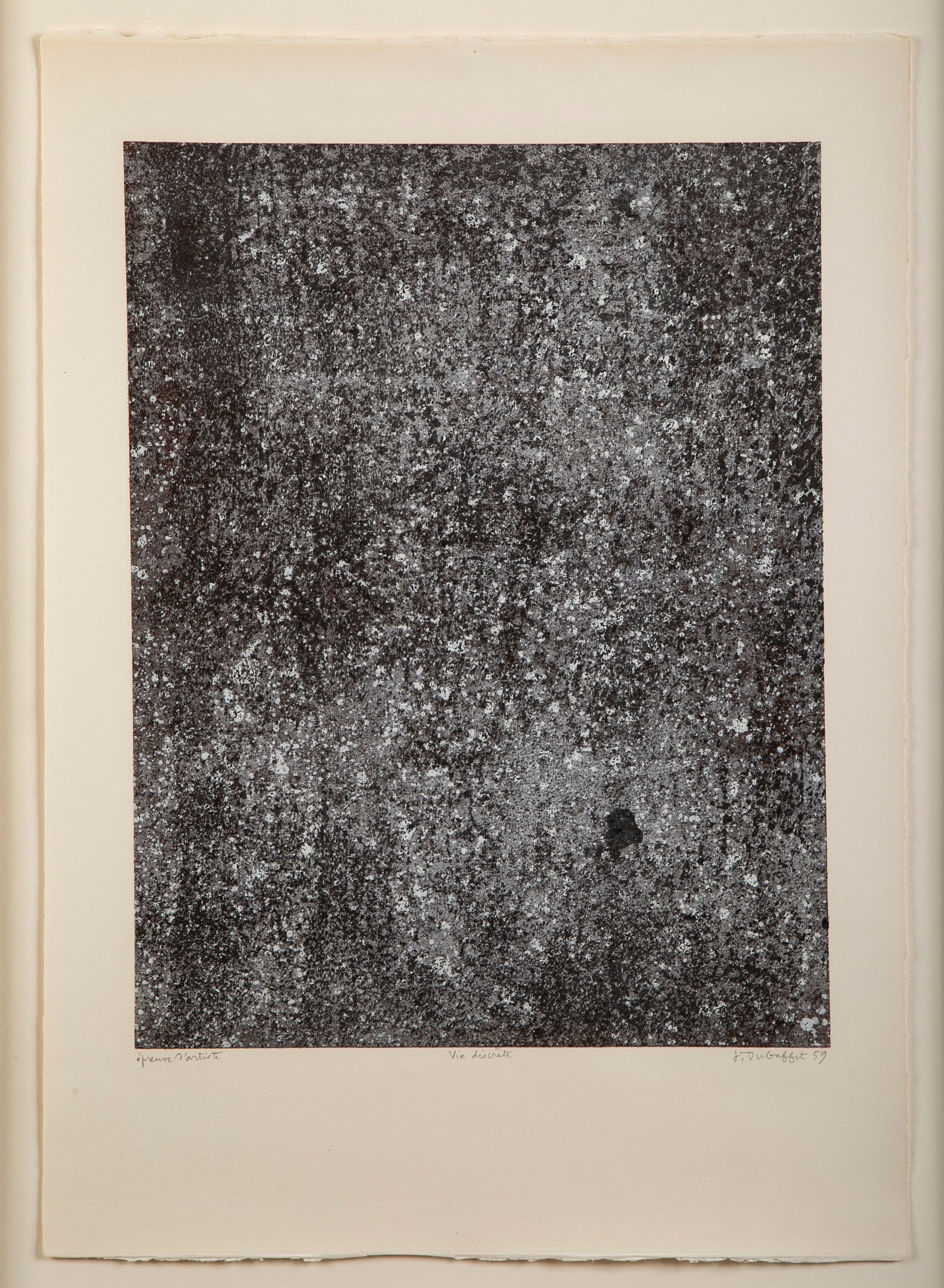 "Les Phenomes" Print by Jean du Buffet