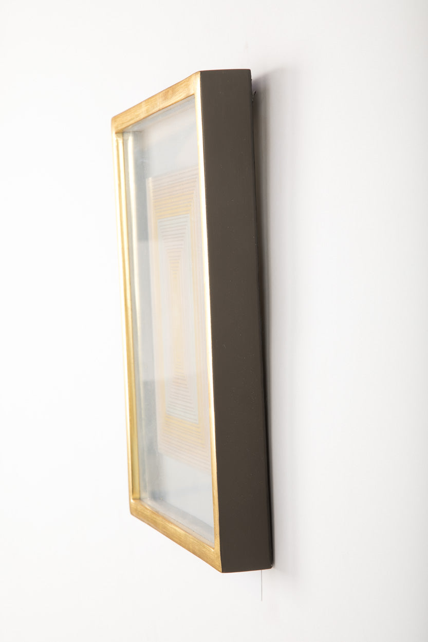 Richard Anuszkiewicz Painting on Perspex