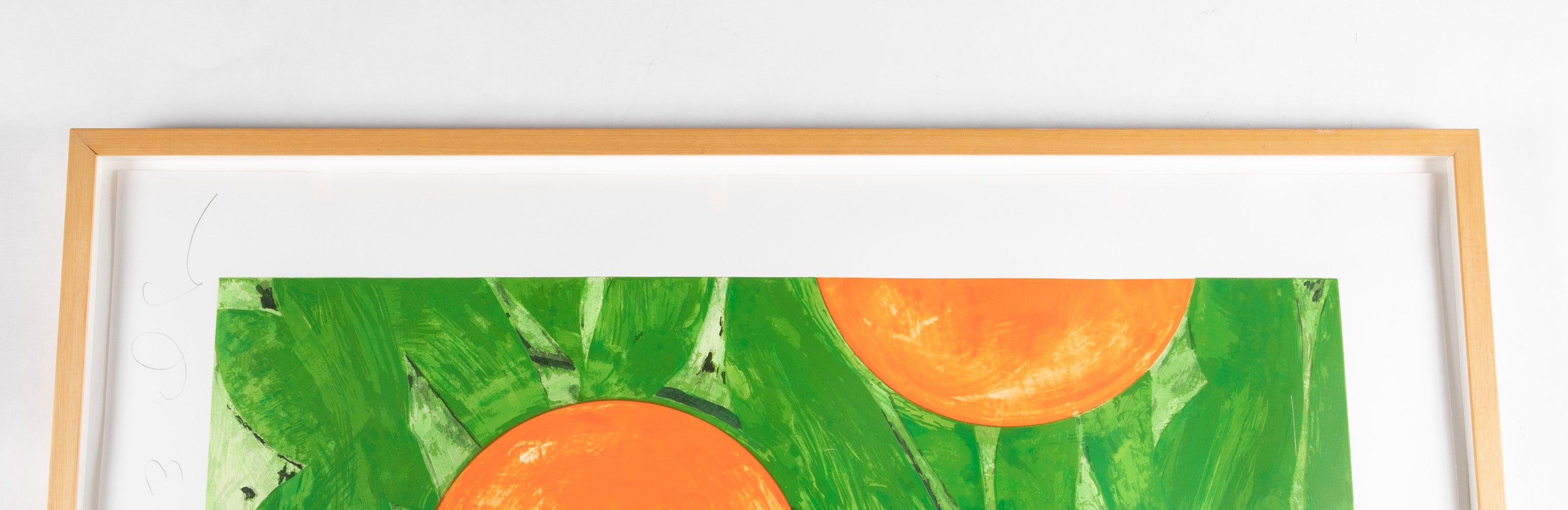 "Four Oranges April 2 1993" by Donald Sultan