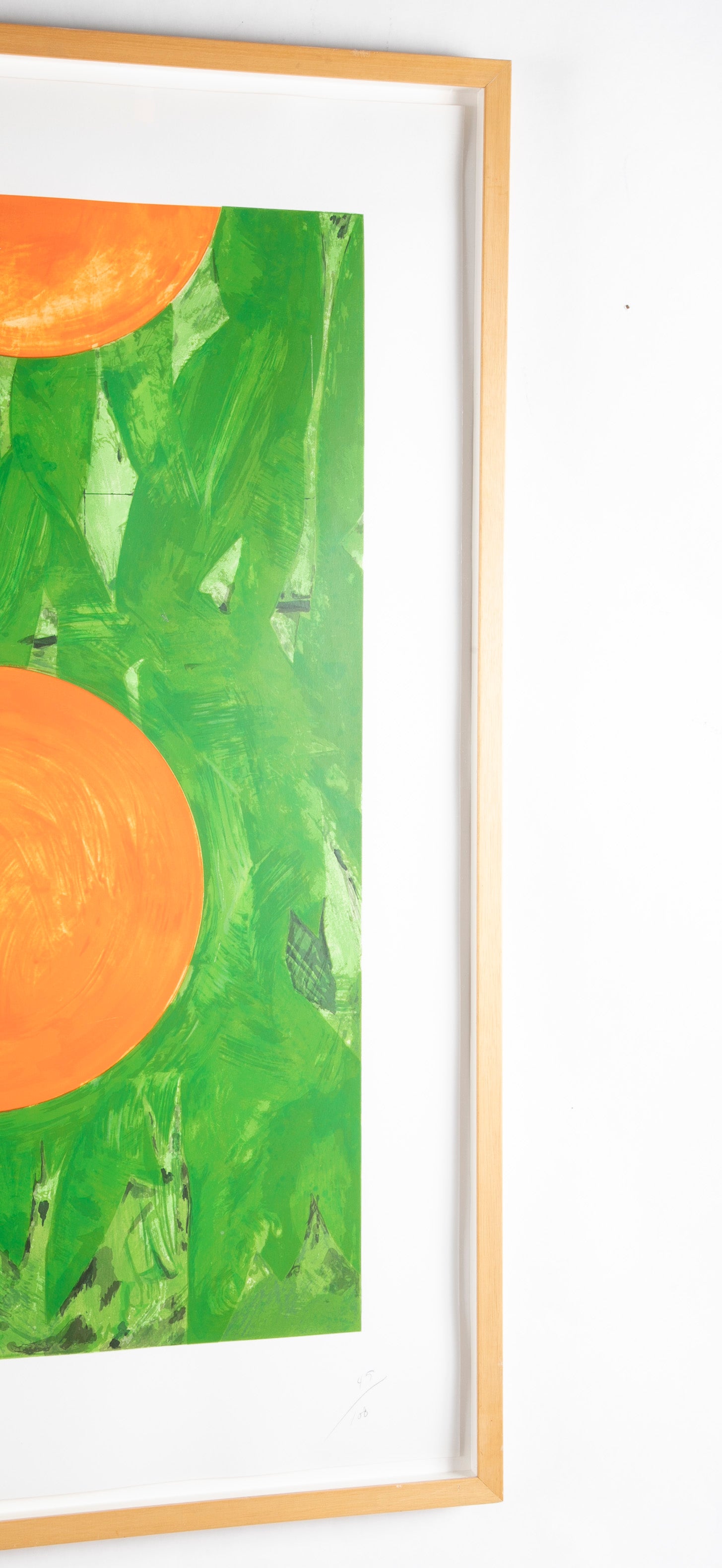 "Four Oranges April 2 1993" by Donald Sultan