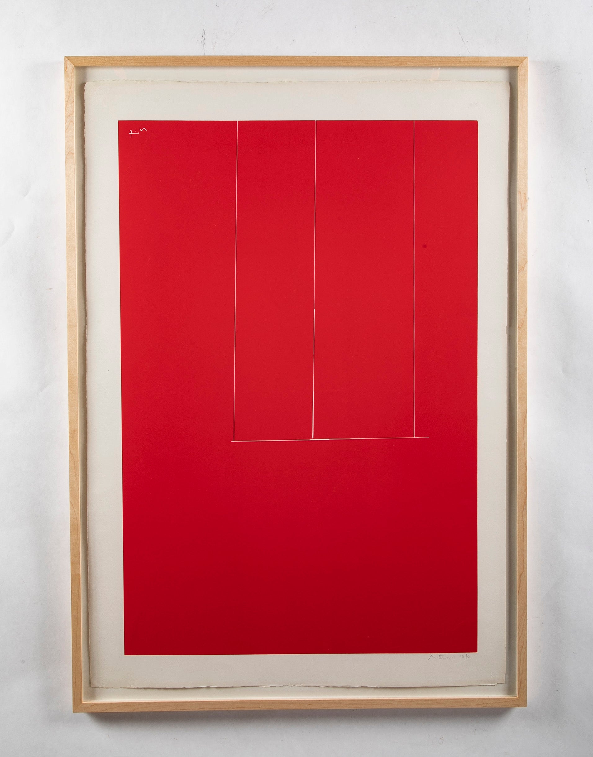 Pair of Robert Motherwell Silkscreens from London Suite Series