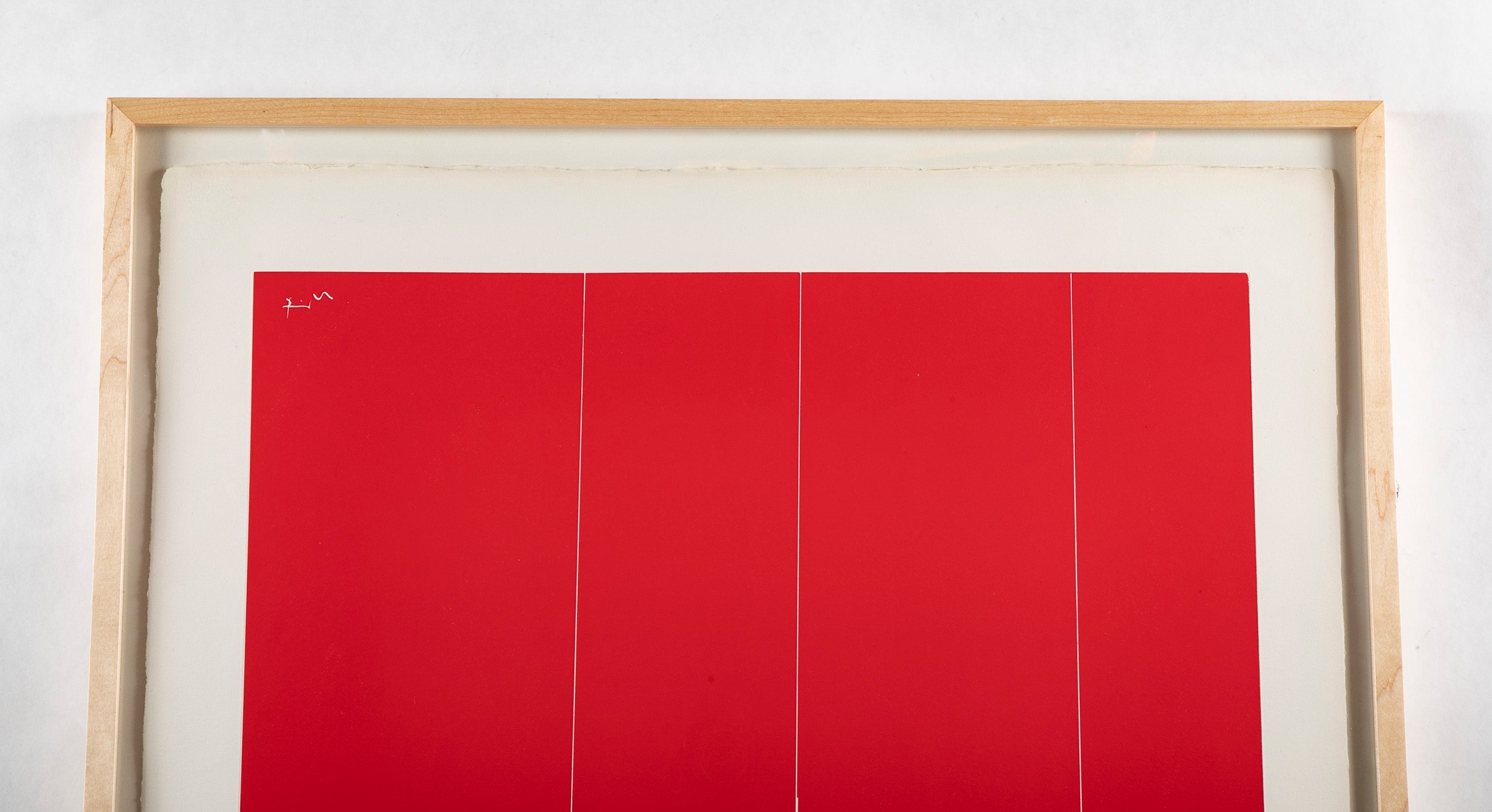 Pair of Robert Motherwell Silkscreens from London Suite Series