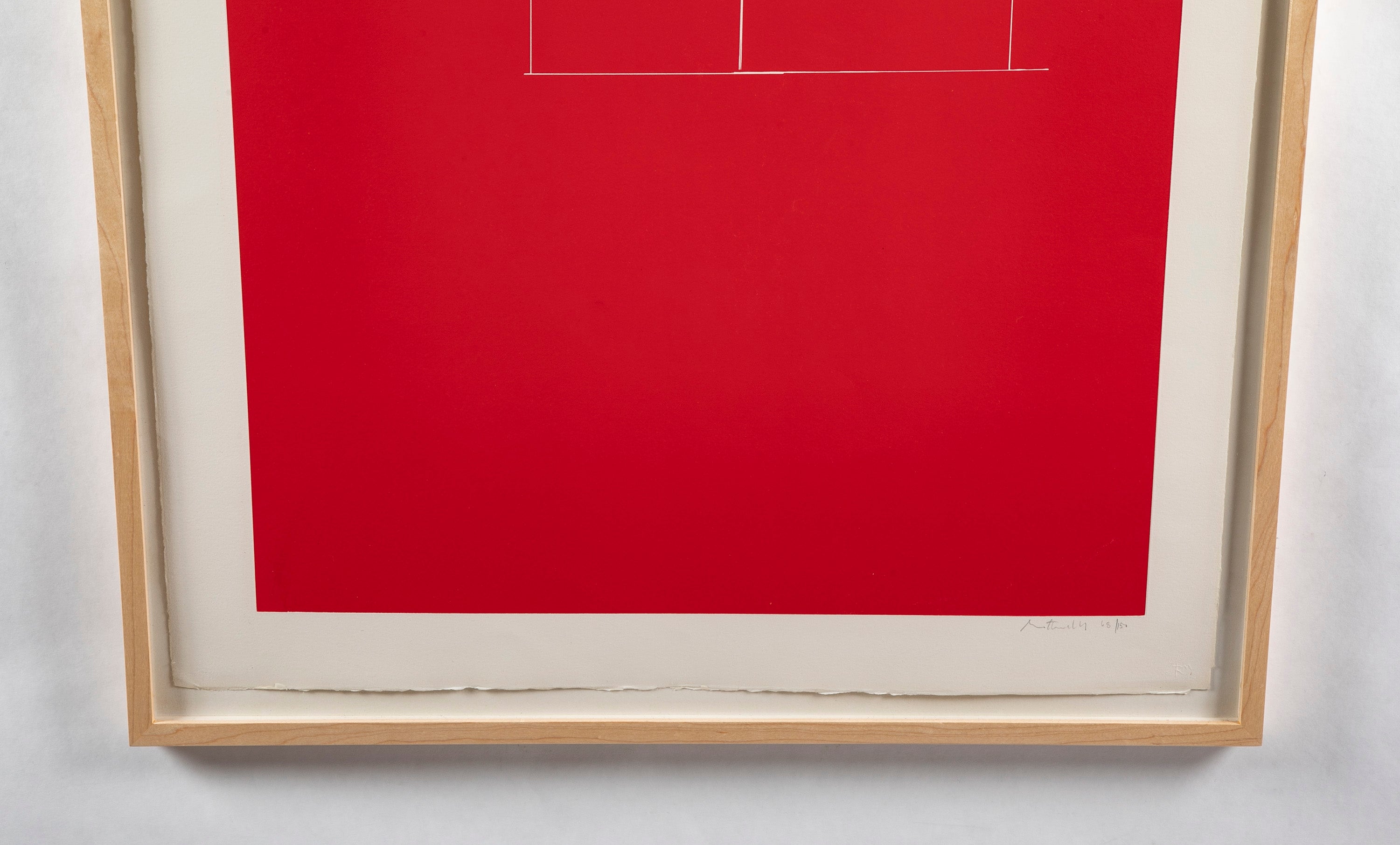 Pair of Robert Motherwell Silkscreens from London Suite Series