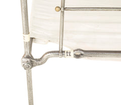 Late 19th Century British Officer's Campaign Bed with Original Storage Chest