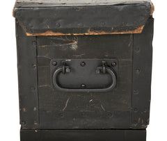 Late 19th Century British Officer's Campaign Bed with Original Storage Chest