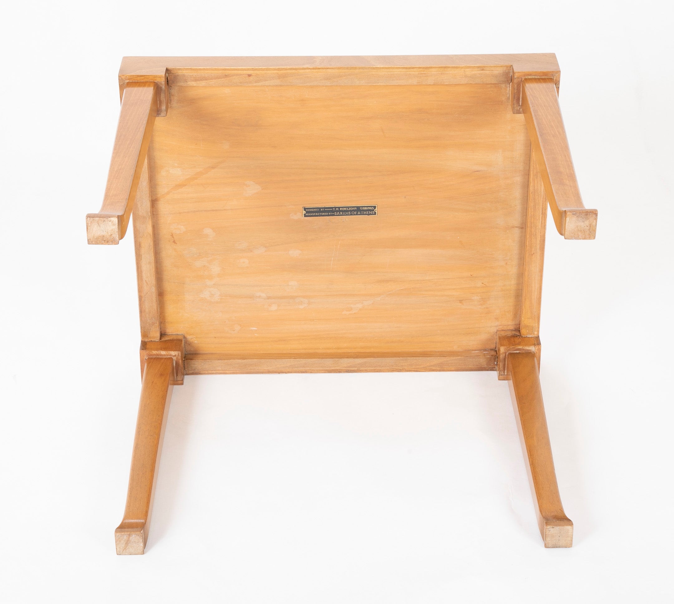 A T.H. Robsjohn-Gibbings Greek Revival Side Table for Saridis
