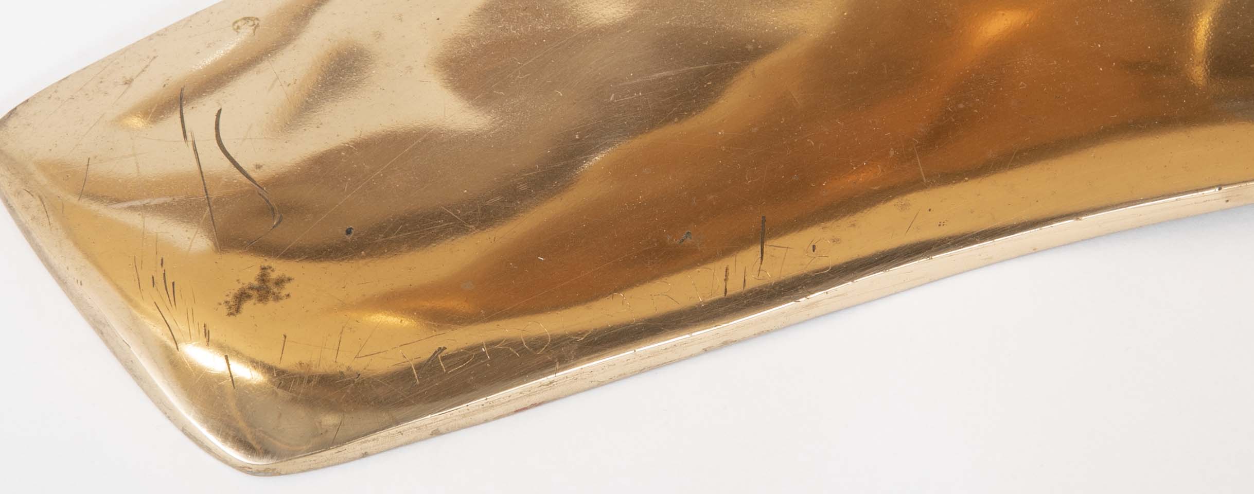 A Limited Edition Gilt Bronze Coffee Table Designed by Fred Brouard