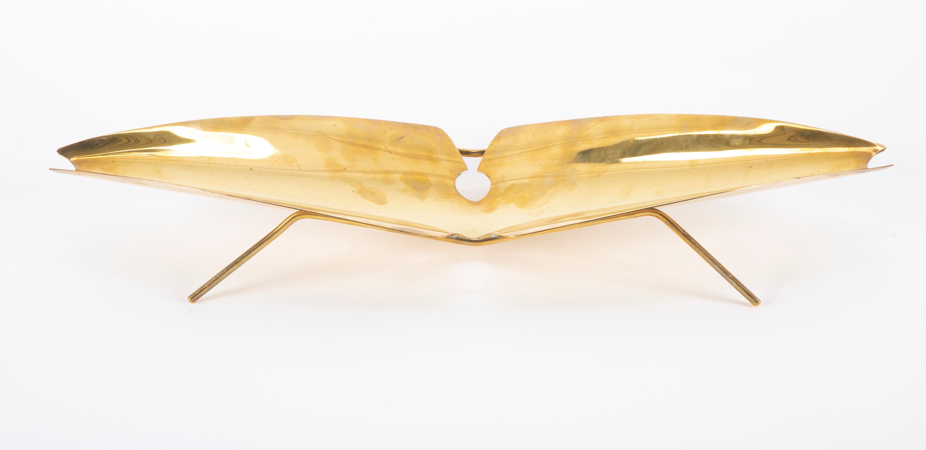 Brass Pencil Tray or Center Bowl
